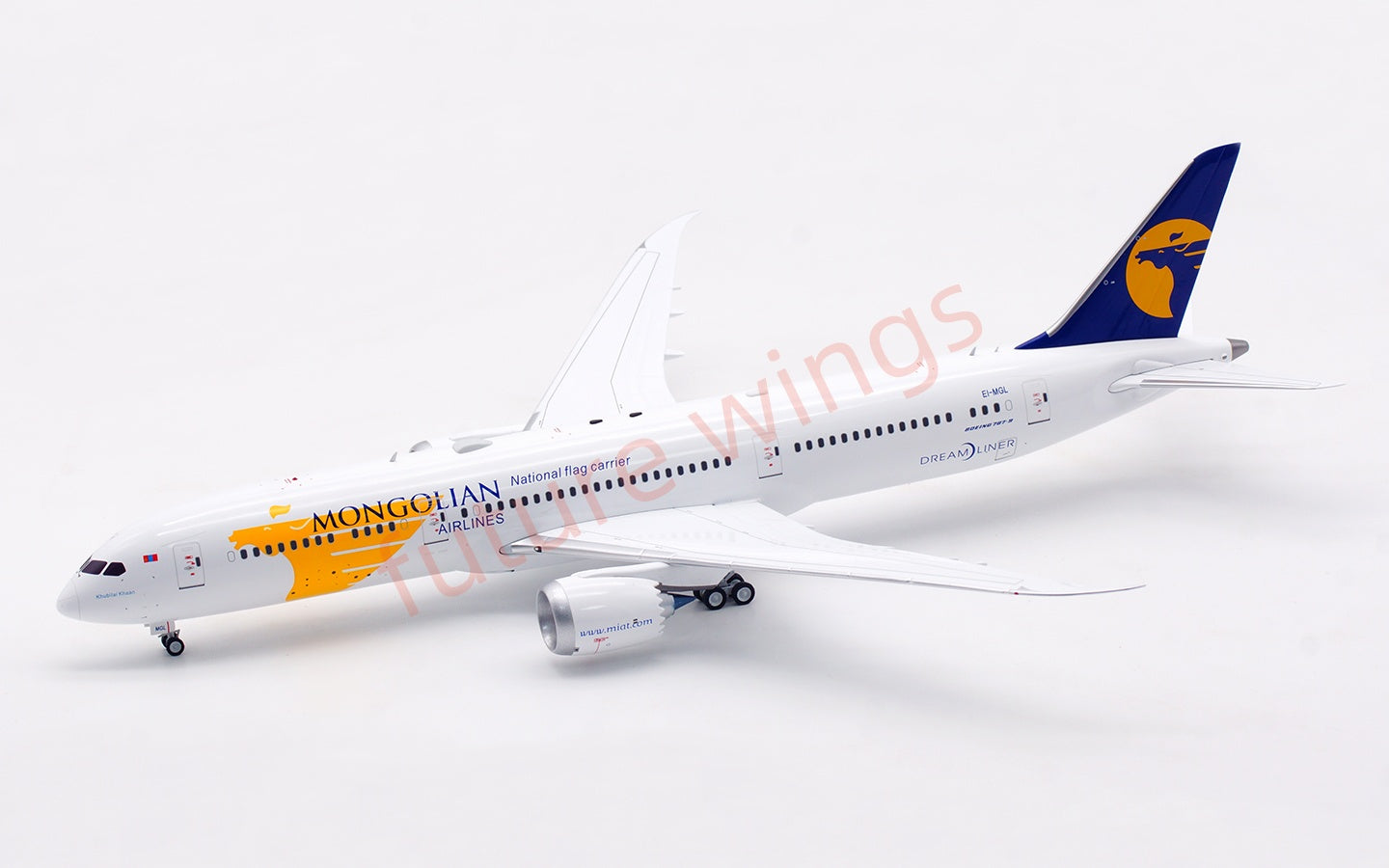1:200 InFlight200 Mongolian Airlines B787-9 EI-MGL Diecast Aircraft Model