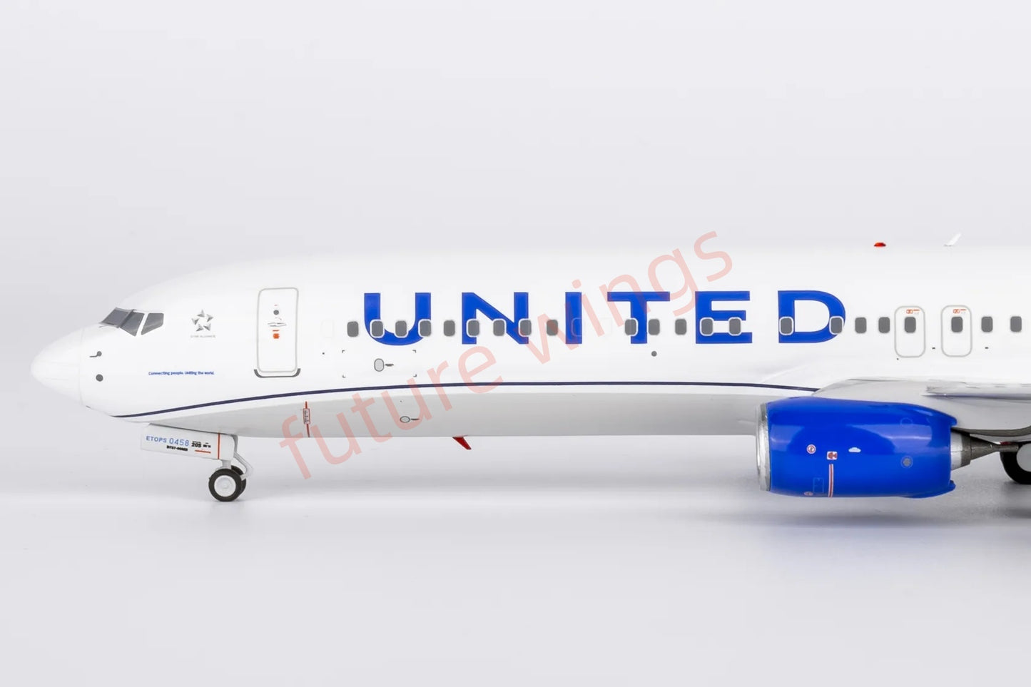 1:200 NG Models NG09003 United Airlines B737-900ER N38458 Aircraft Model
