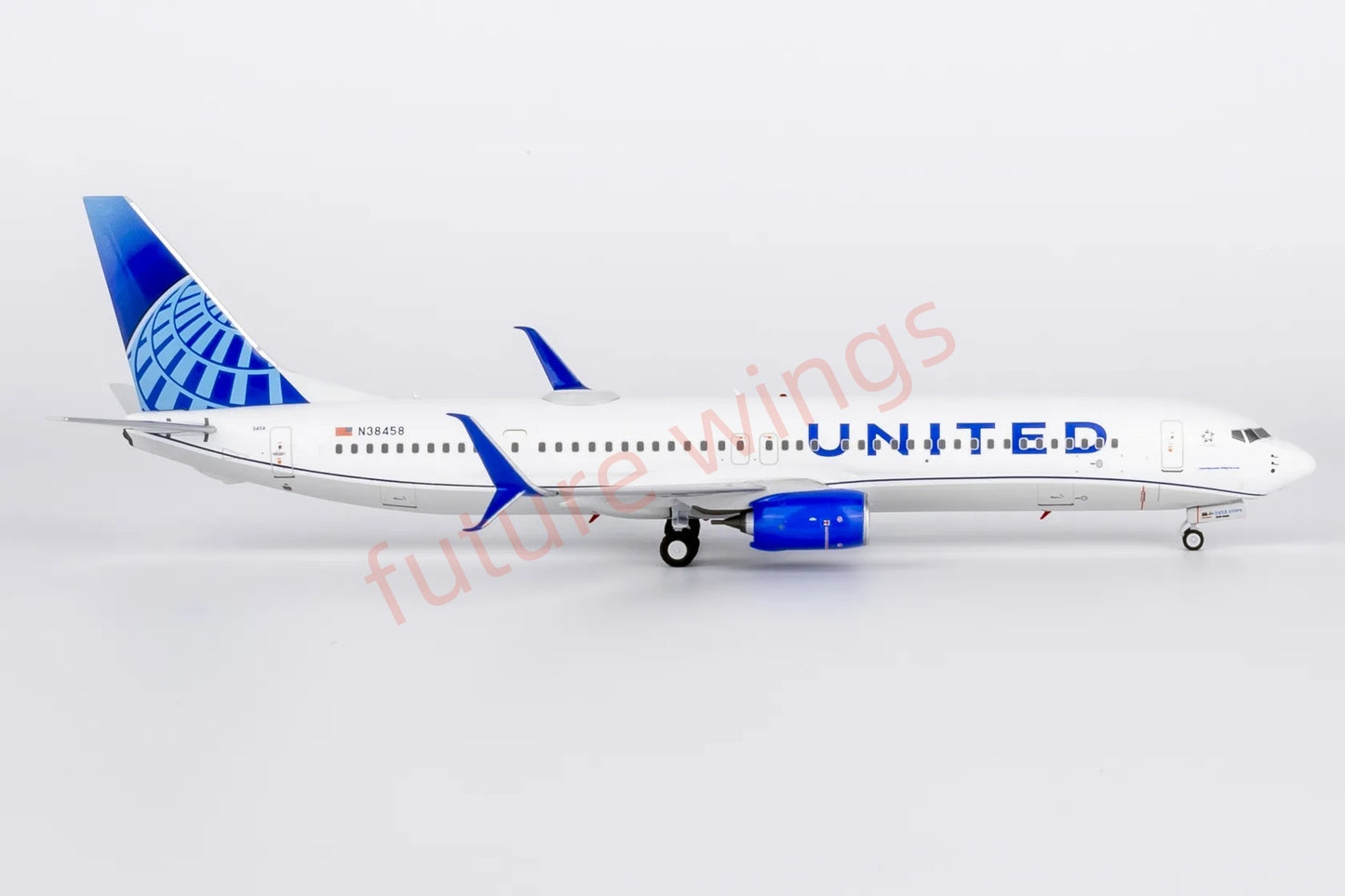 1:200 NG Models NG09003 United Airlines B737-900ER N38458 Aircraft Model
