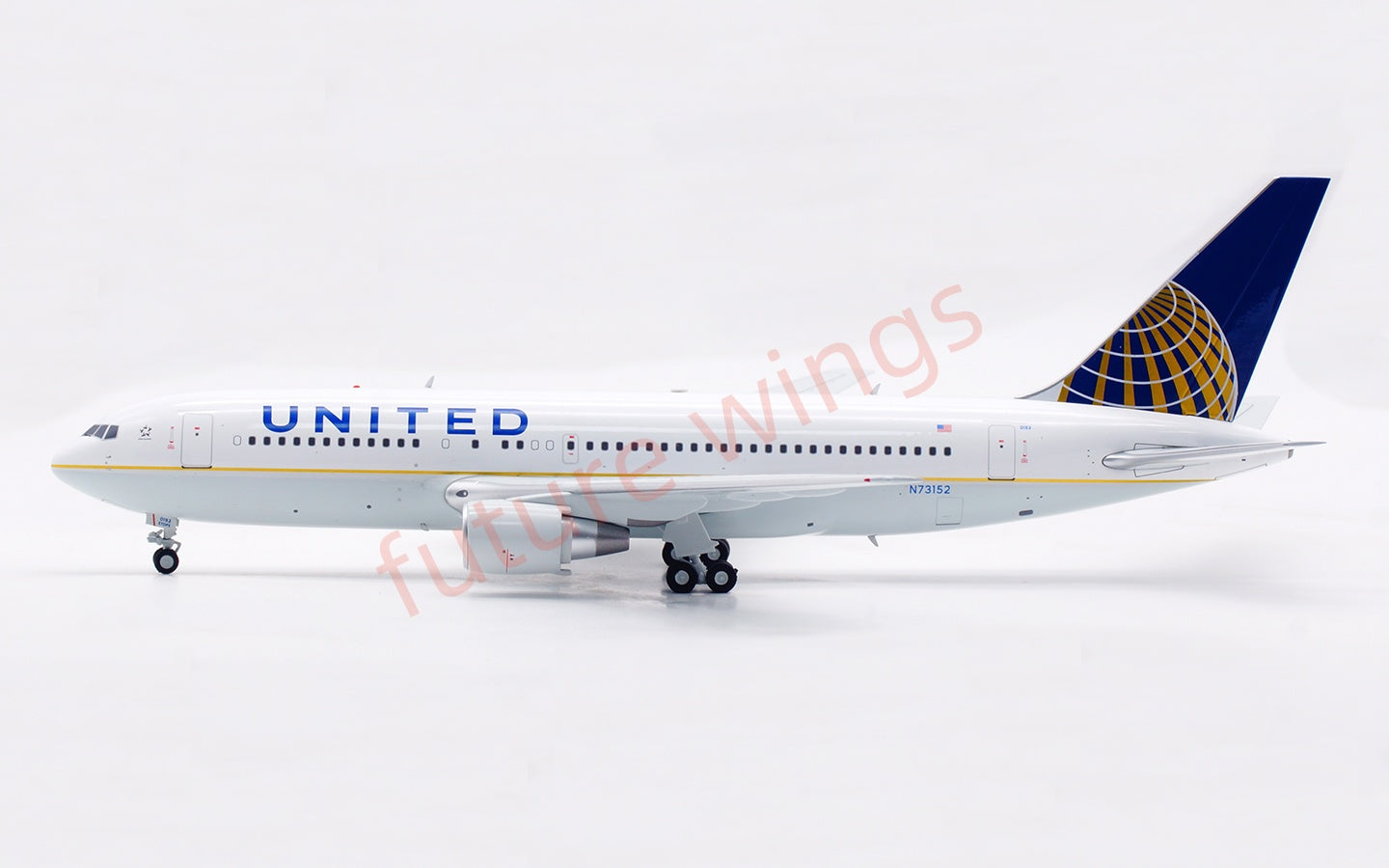 1:200 InFlight200 United Airlines B767-200 N73152 Diecast Aircraft Model
