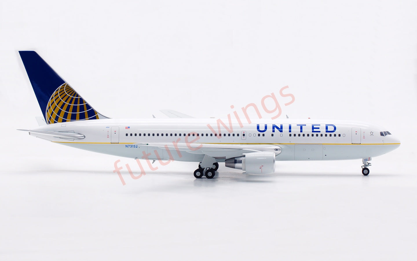 1:200 InFlight200 United Airlines B767-200 N73152 Diecast Aircraft Model