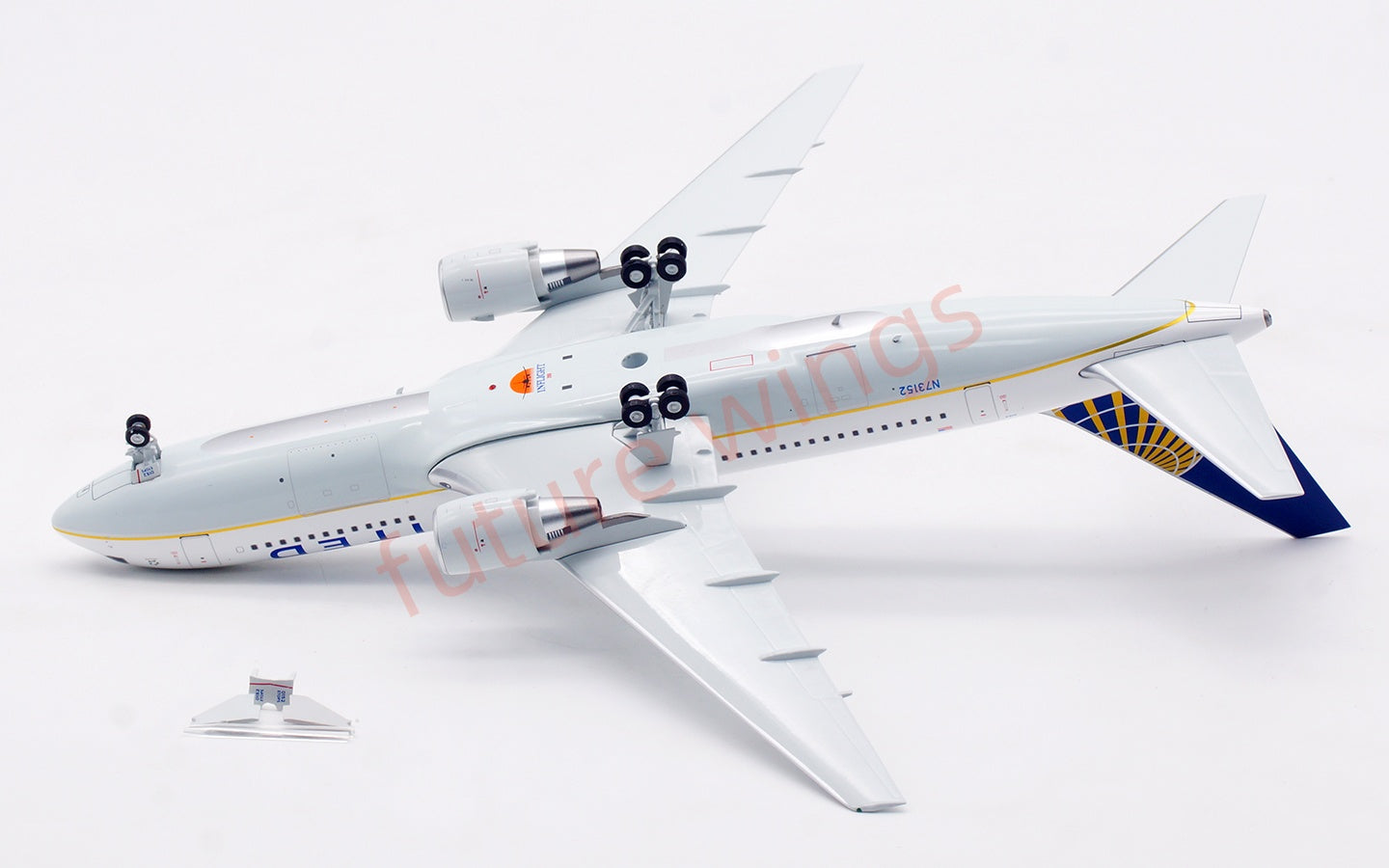 1:200 InFlight200 United Airlines B767-200 N73152 Diecast Aircraft Model