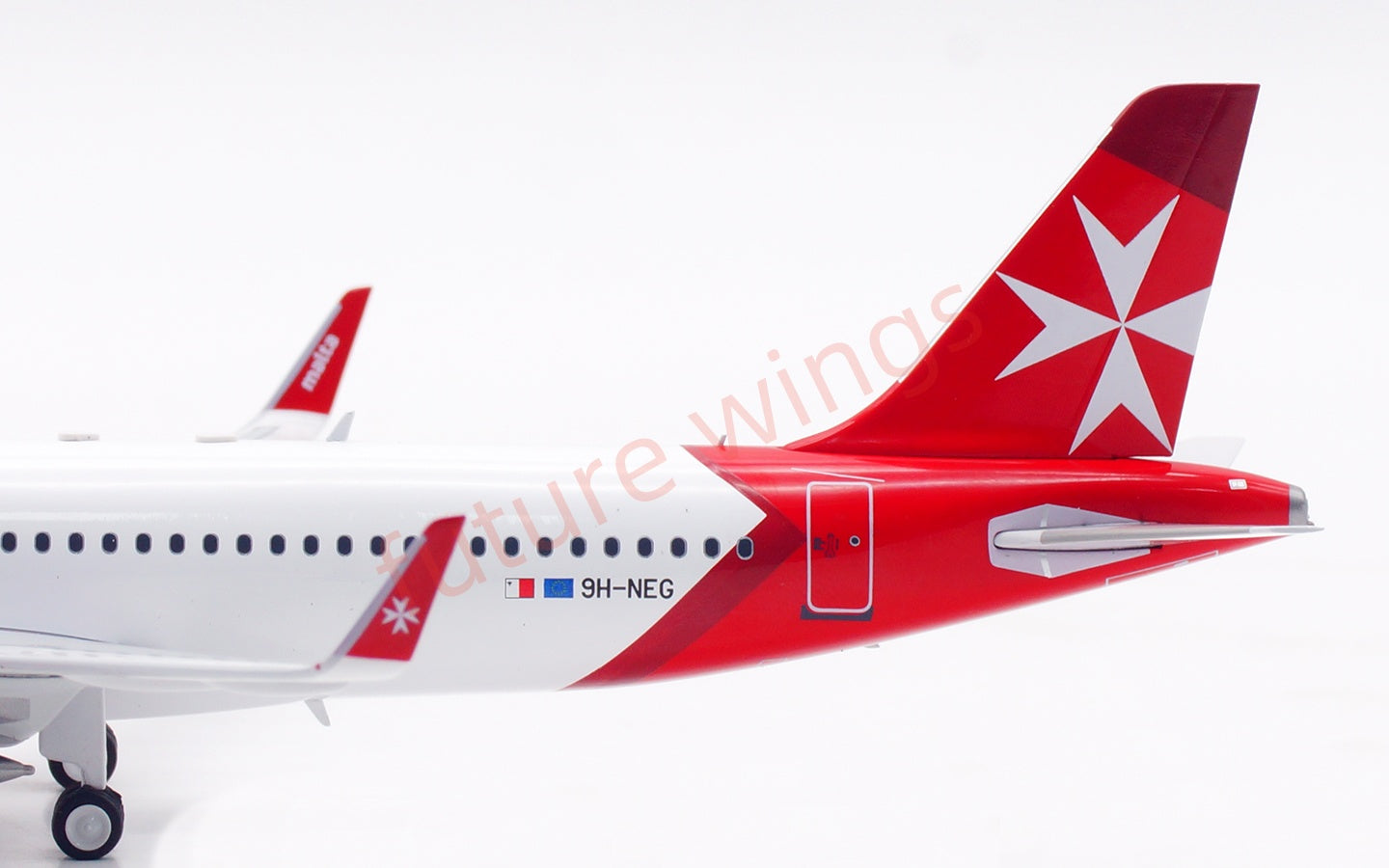 1:200 InFlight200 Malta Airlines A320NEO 9H-NEG Aircraft Model