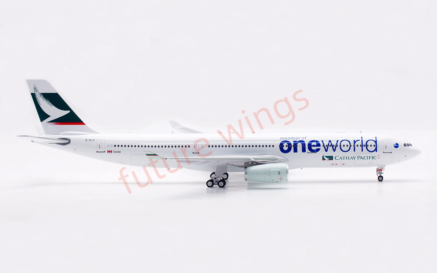 1:200 B-Models Cathay Pacific A330-300 B-HLU “One World”Diecast Aircraft Model