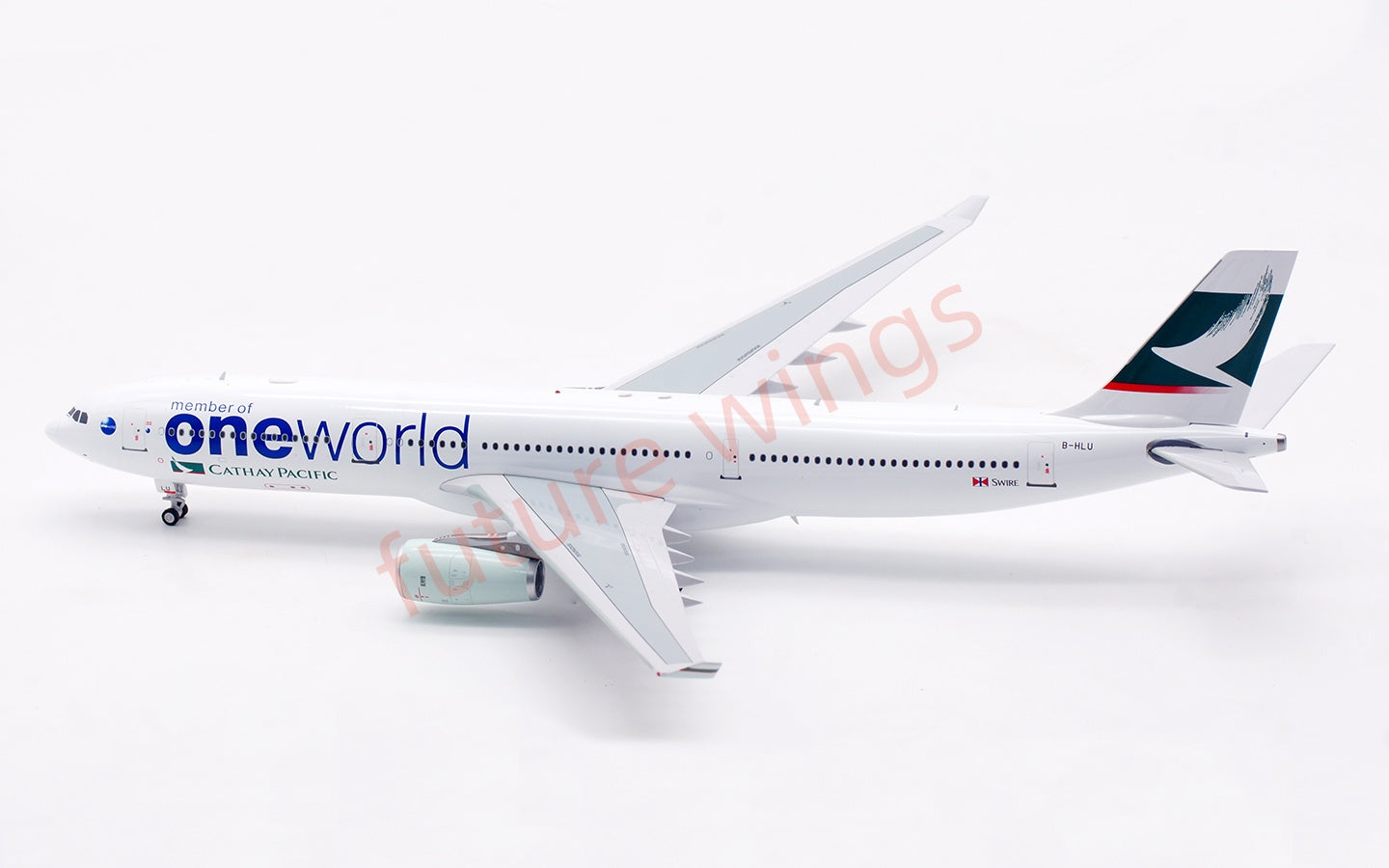 1:200 B-Models Cathay Pacific A330-300 B-HLU “One World”Diecast Aircraft Model