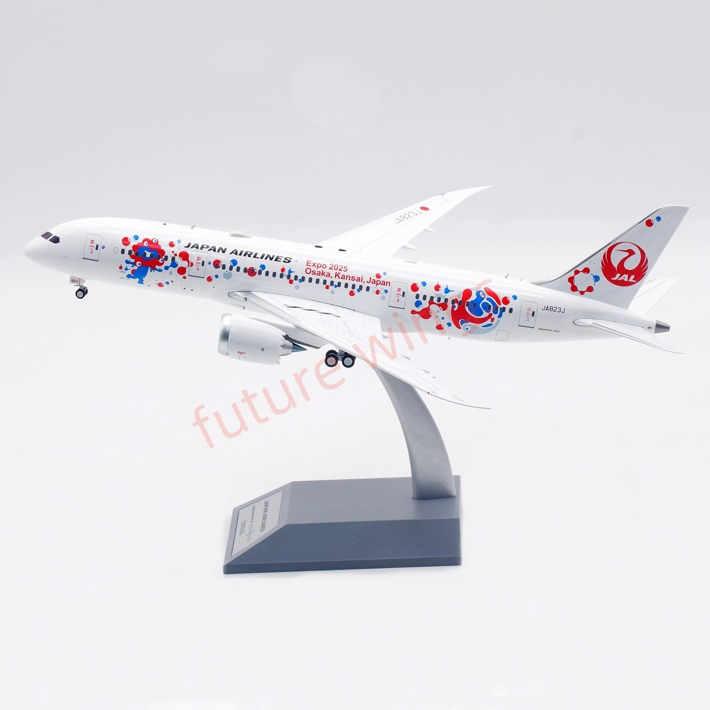 1:200 B-Models(InFlight200) Japan Airlines JAL B787-8 JA823J "Expo2025" Diecast Aircraft Model