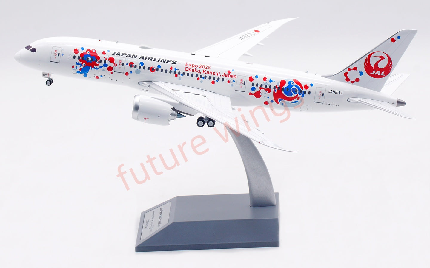 1:200 B-Models(InFlight200) Japan Airlines JAL B787-8 JA823J "Expo2025" Diecast Aircraft Model