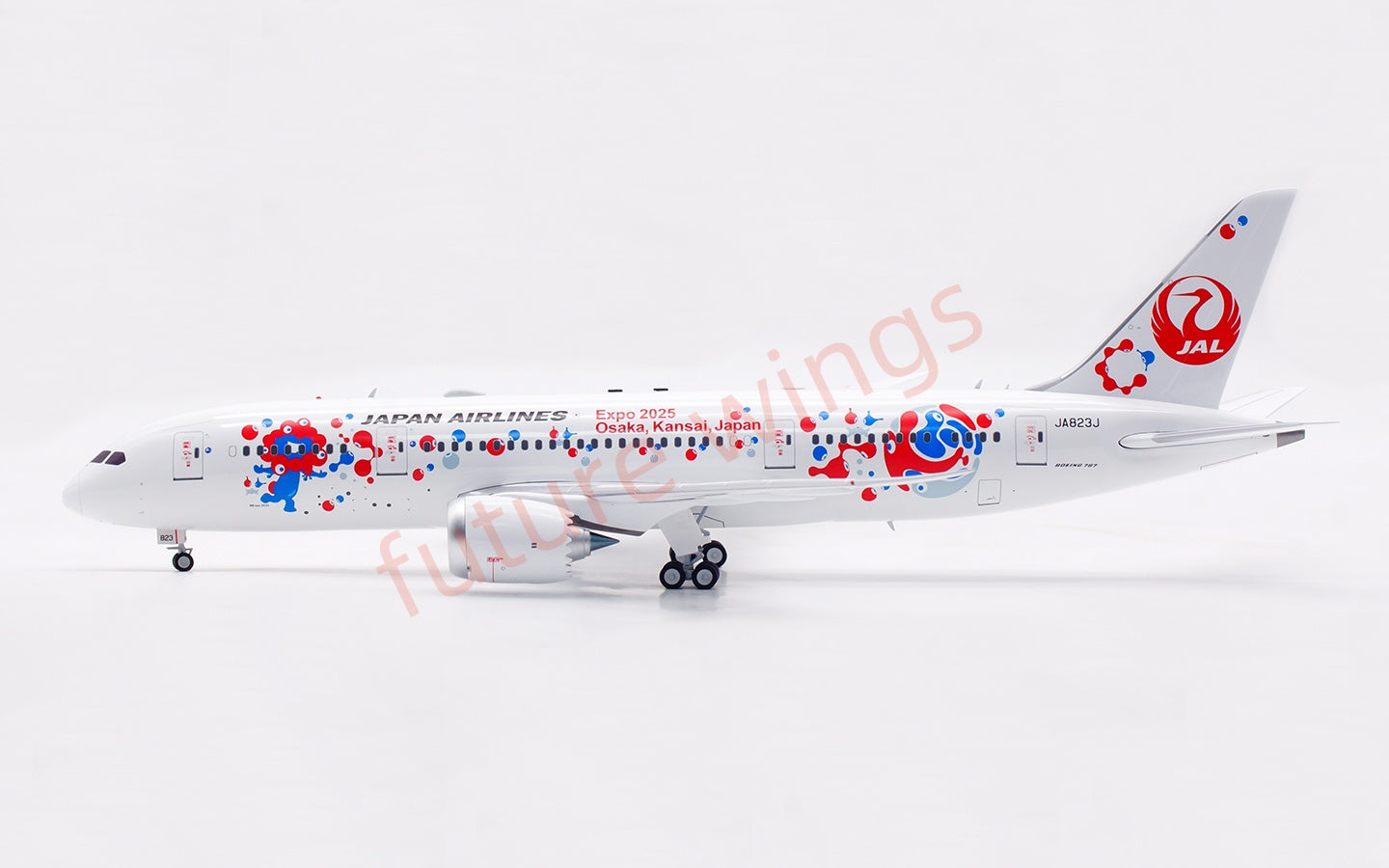 1:200 B-Models(InFlight200) Japan Airlines JAL B787-8 JA823J "Expo2025" Diecast Aircraft Model