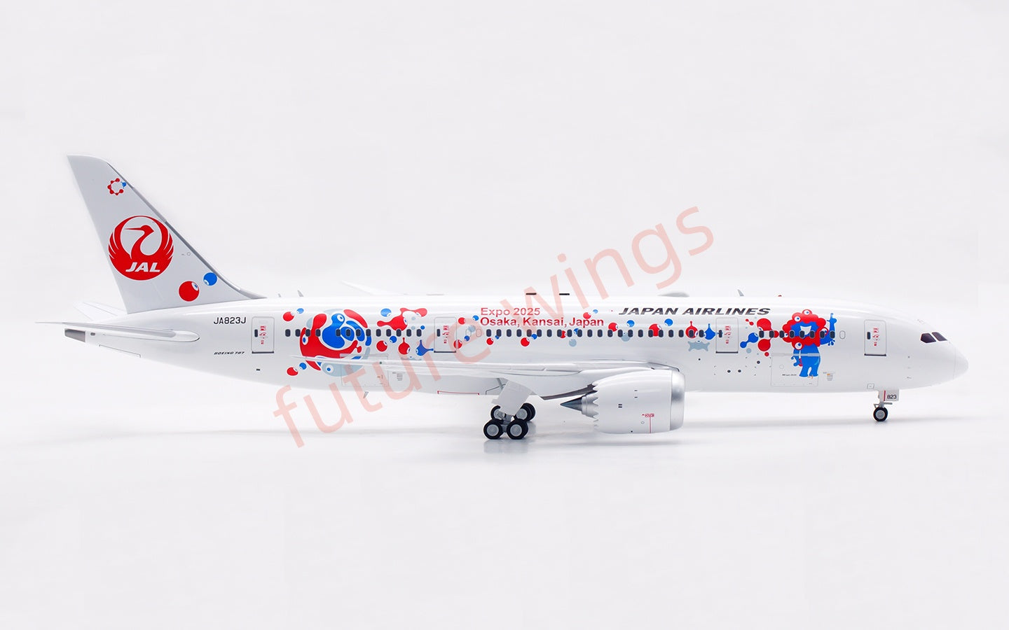 1:200 B-Models(InFlight200) Japan Airlines JAL B787-8 JA823J "Expo2025" Diecast Aircraft Model