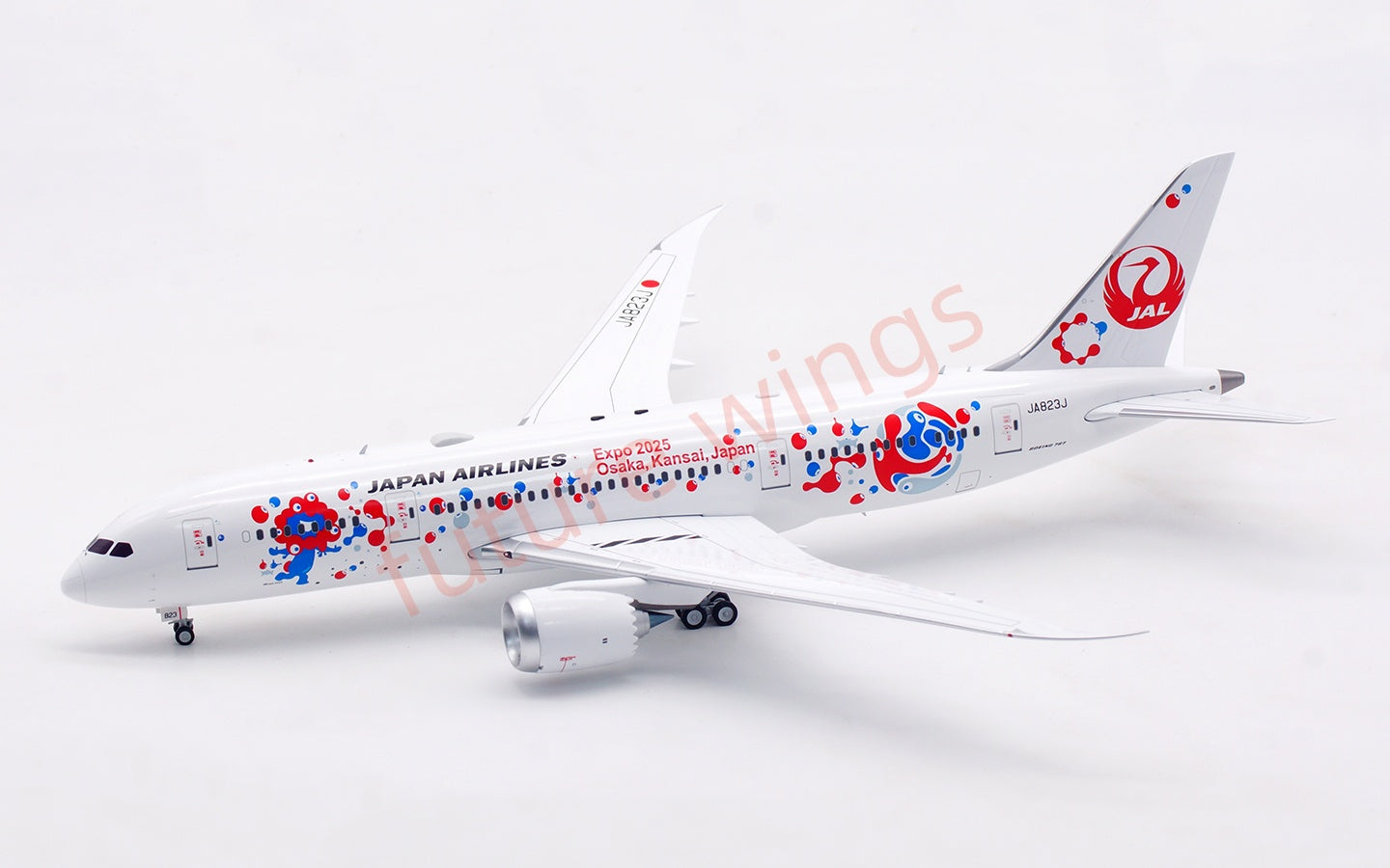 1:200 B-Models(InFlight200) Japan Airlines JAL B787-8 JA823J "Expo2025" Diecast Aircraft Model