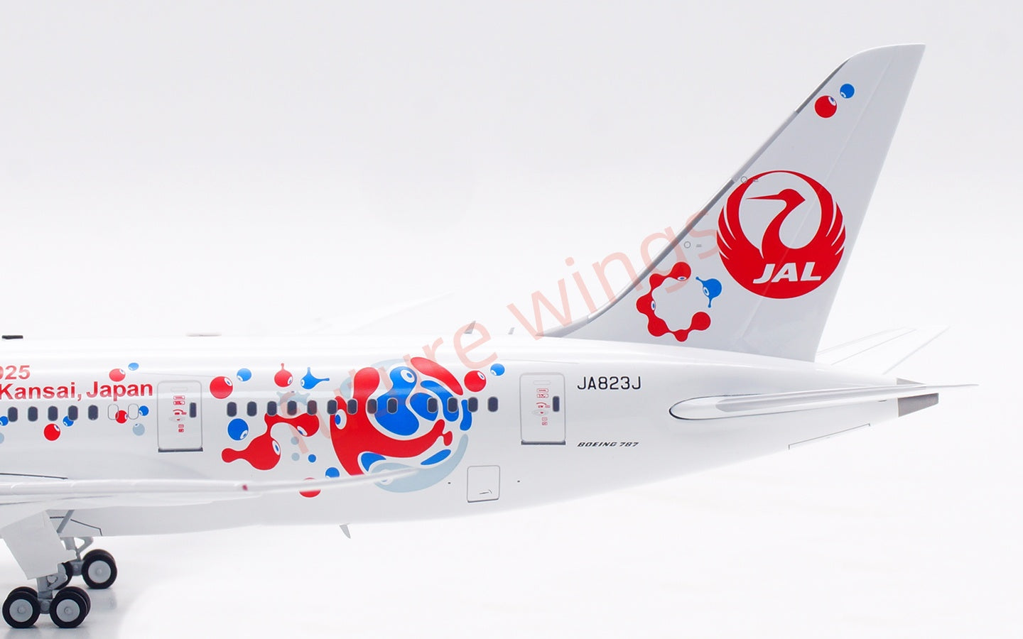 1:200 B-Models(InFlight200) Japan Airlines JAL B787-8 JA823J "Expo2025" Diecast Aircraft Model