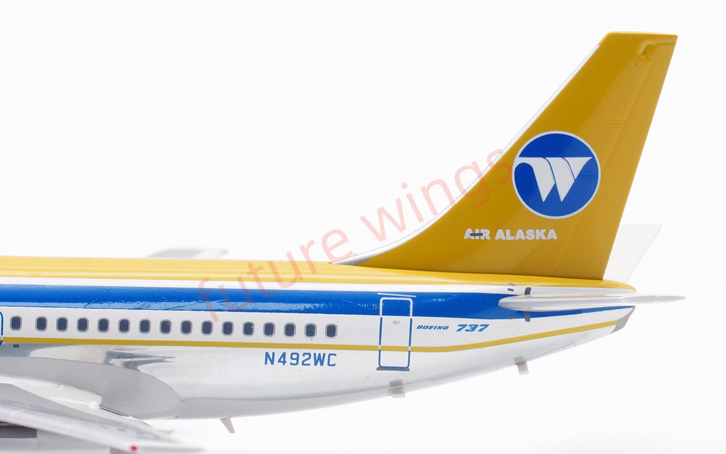 1:200 InFlight200 Air Alaska B737-200 N492WC Diecast Aircraft Model