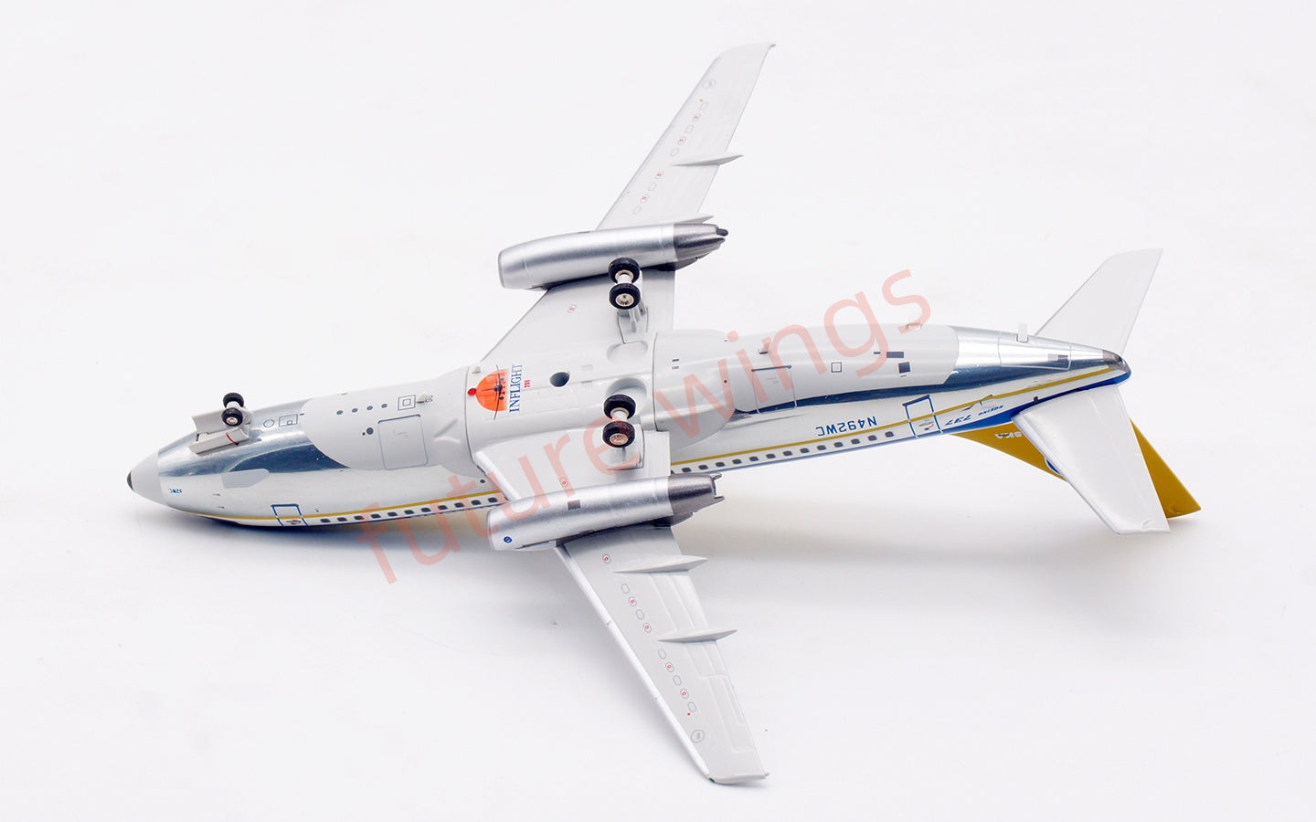 1:200 InFlight200 Air Alaska B737-200 N492WC Diecast Aircraft Model