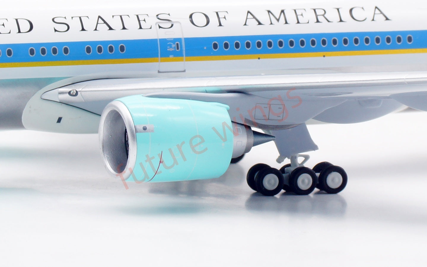 1:200 B-Models USAF B777-300 77000 "Air Force One"Aircraft Model With Stand