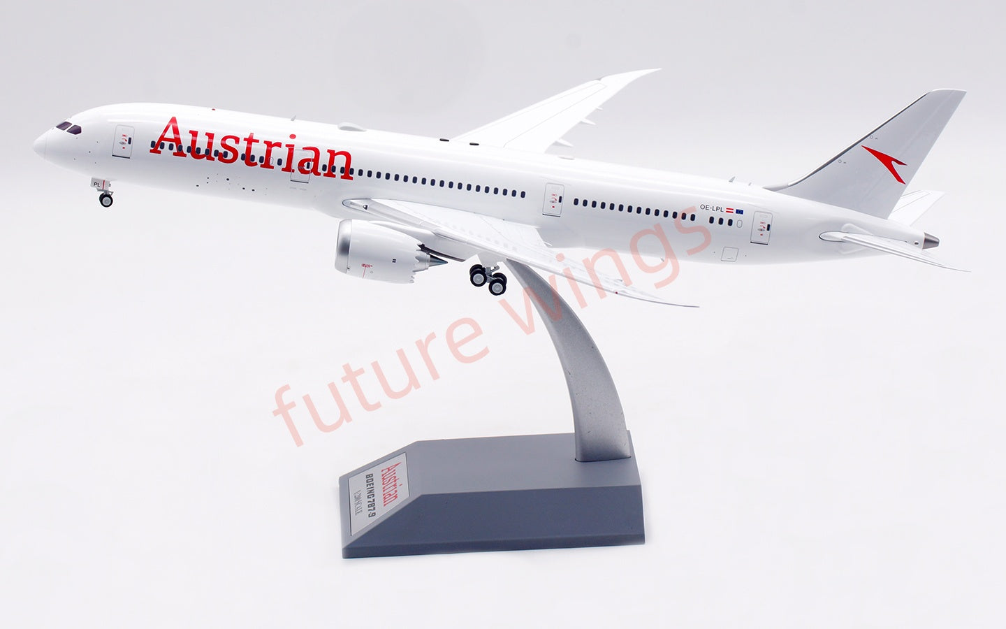 1:200 InFlight200 Austrian Airlines B787-9 OE-LPL Diecast Aircraft Model