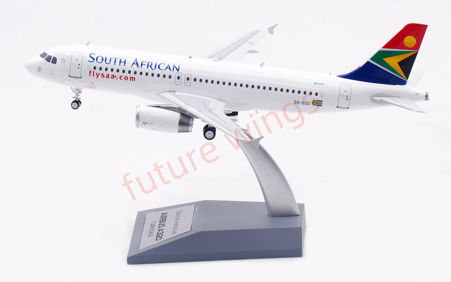 1:200 InFlight200 South African Airways A320 ZS-SZC Diecast Aircraft Model