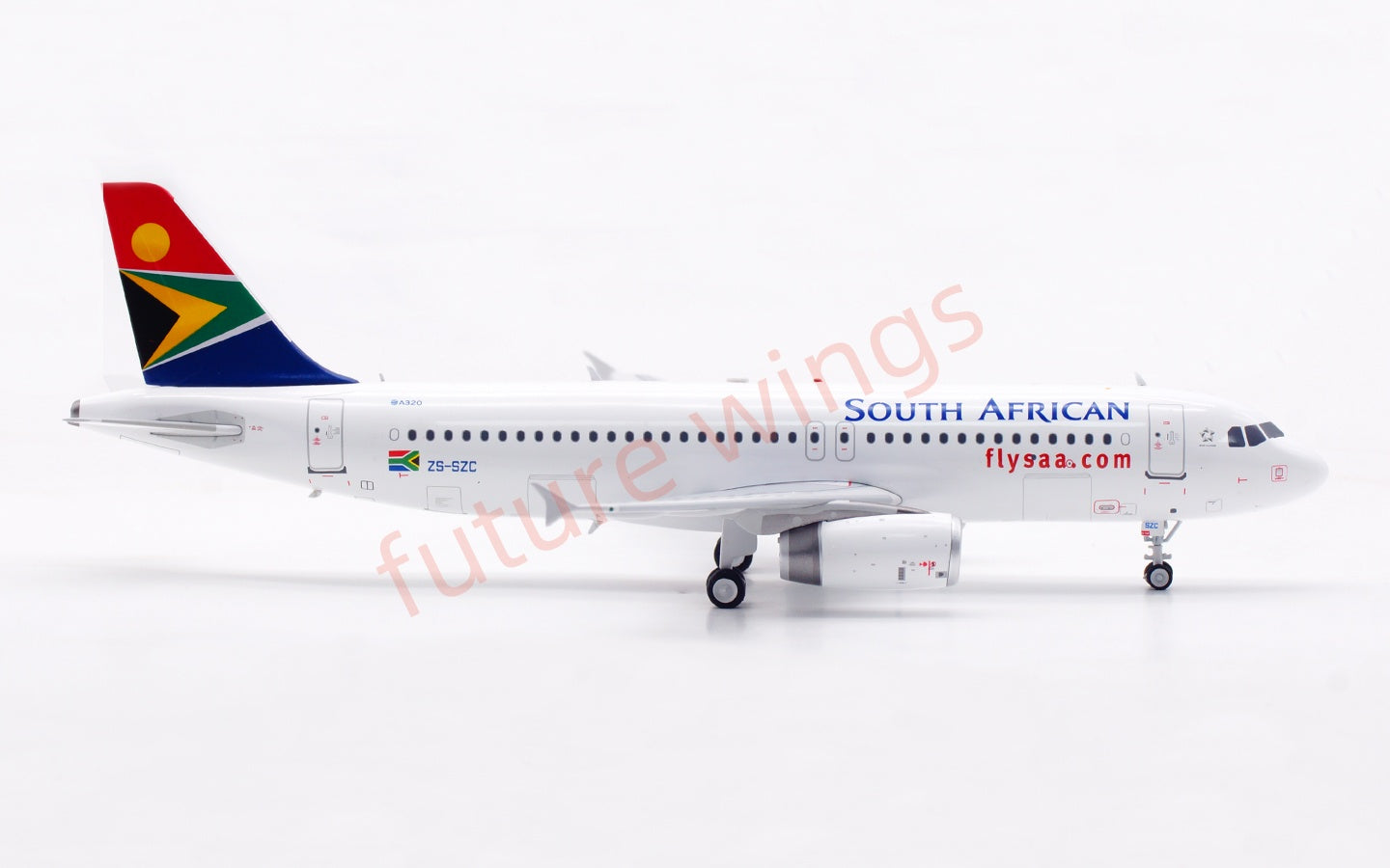 1:200 InFlight200 South African Airways A320 ZS-SZC Diecast Aircraft Model