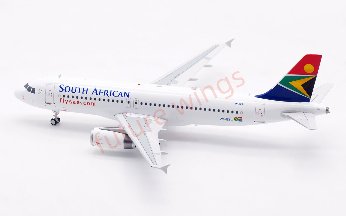 1:200 InFlight200 South African Airways A320 ZS-SZC Diecast Aircraft Model