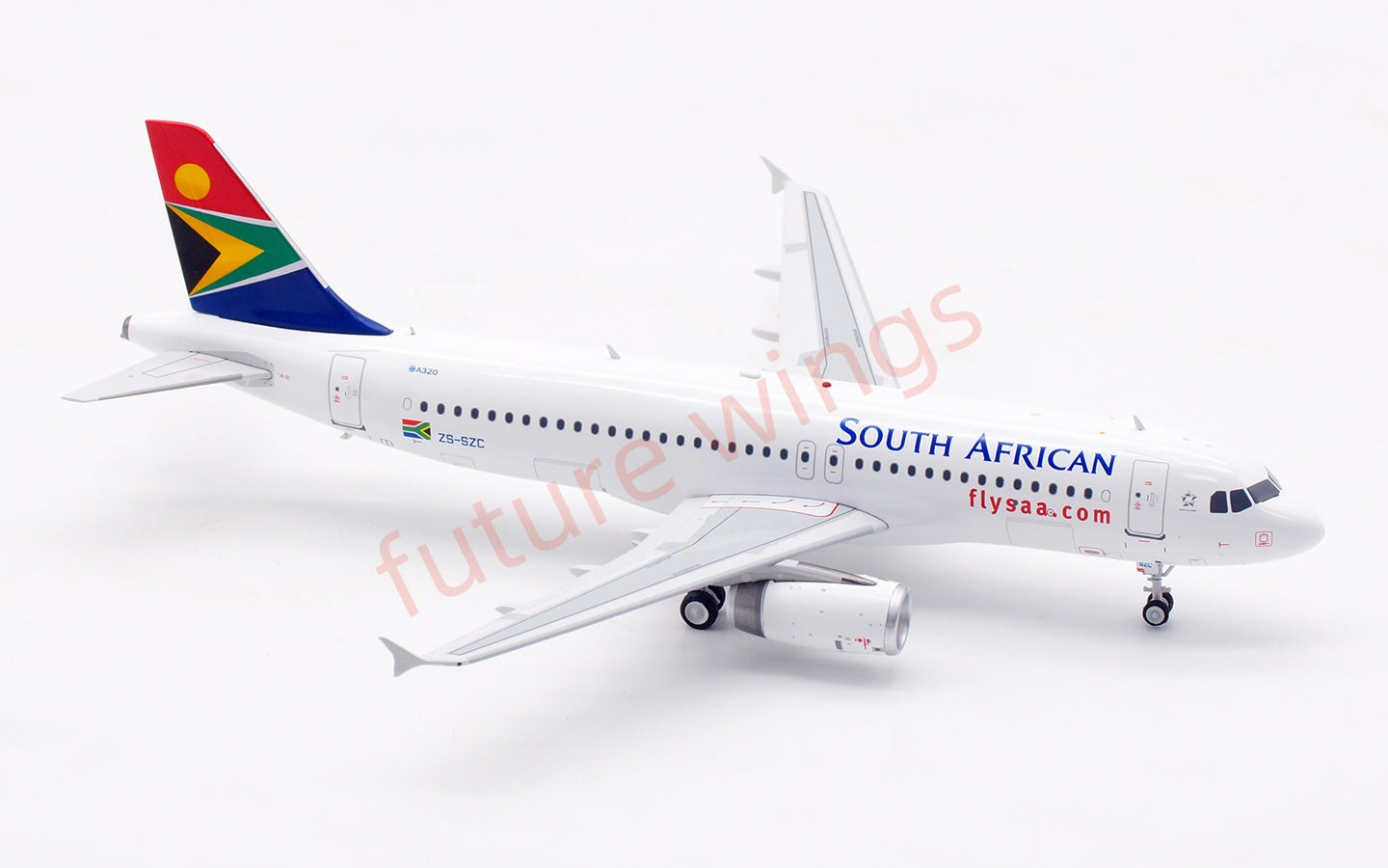 1:200 InFlight200 South African Airways A320 ZS-SZC Diecast Aircraft Model