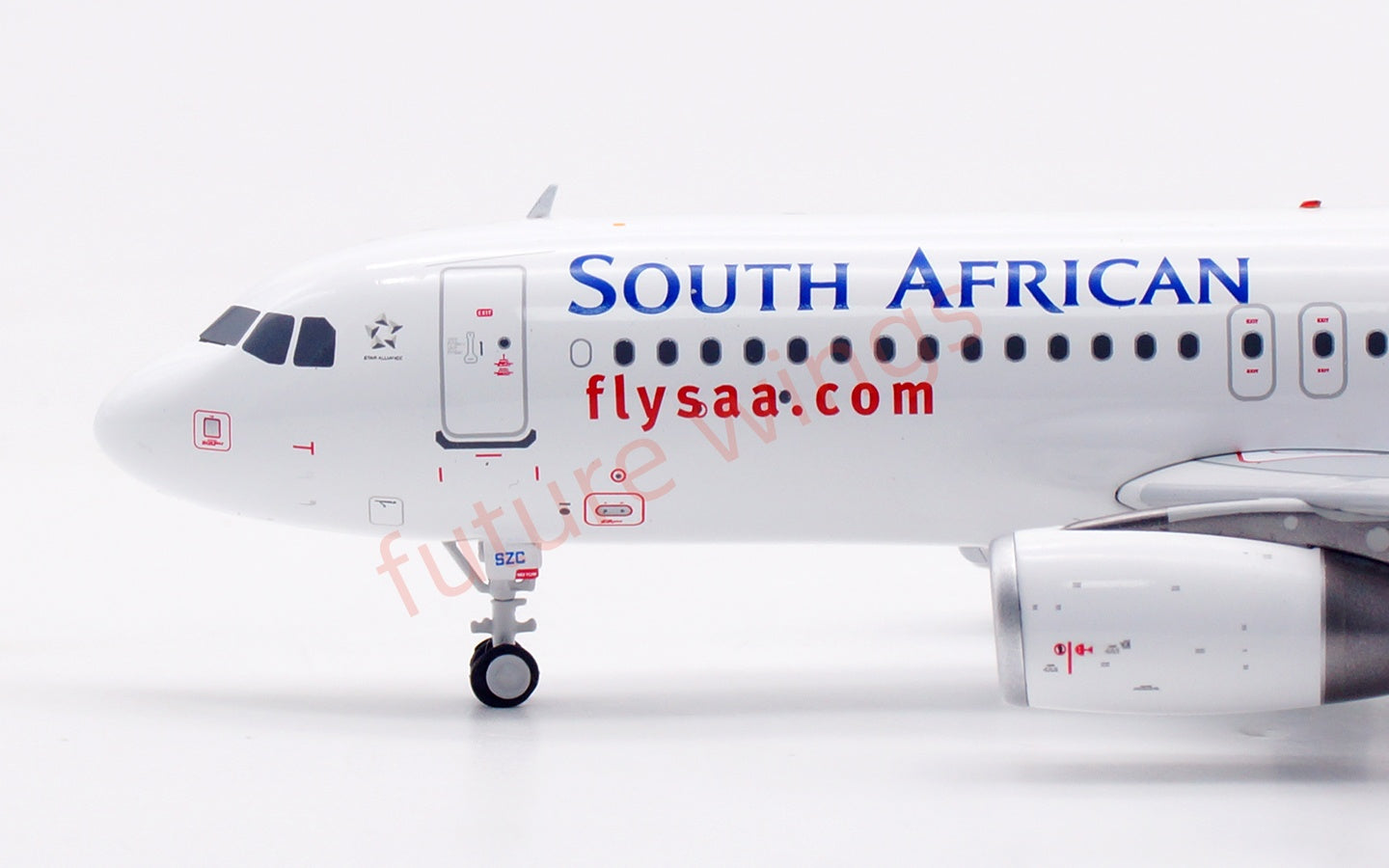 1:200 InFlight200 South African Airways A320 ZS-SZC Diecast Aircraft Model