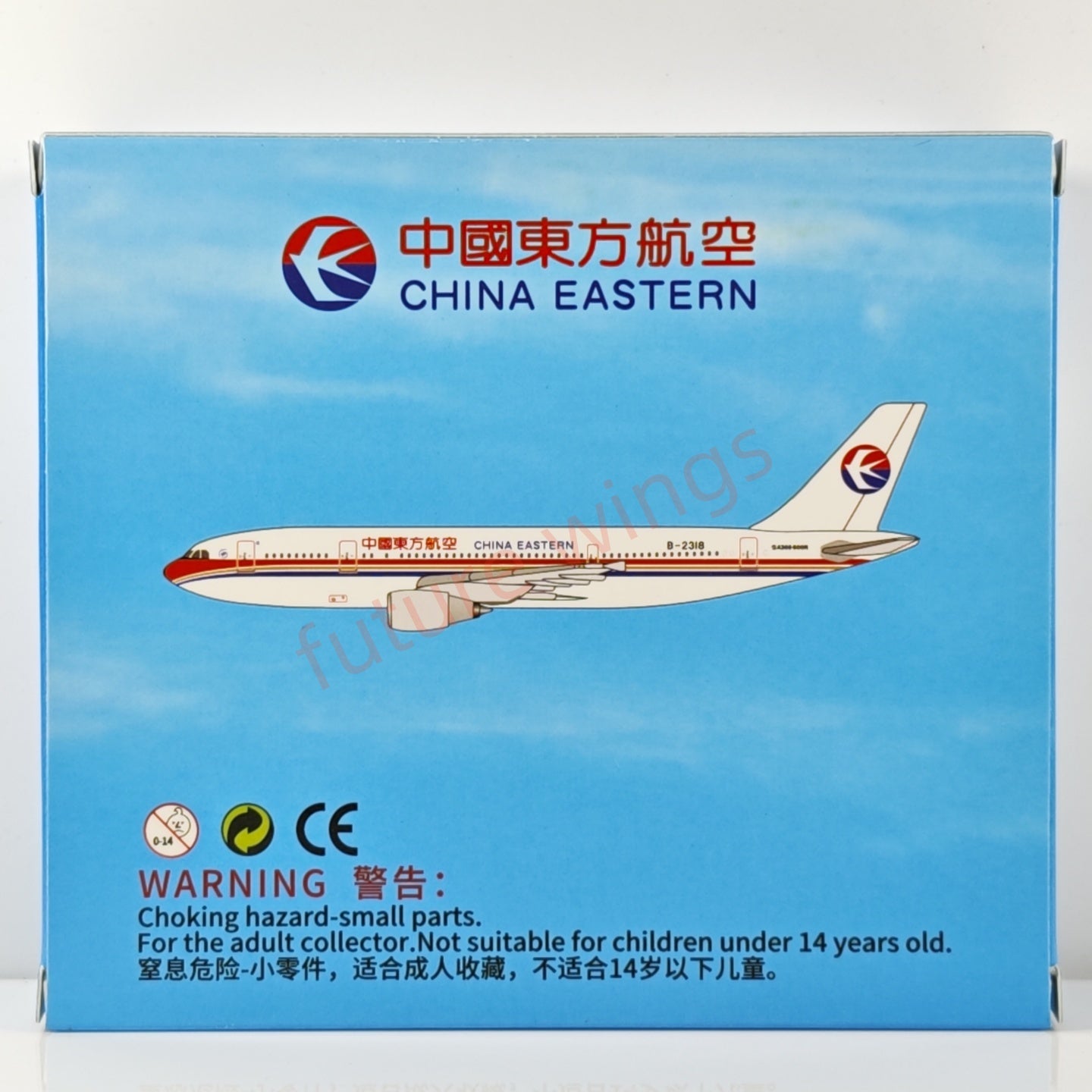 1:400 Jet Model China Eastern Airlines A300-600R B-2318 B-2330 Aircraft Model+Free Tractor
