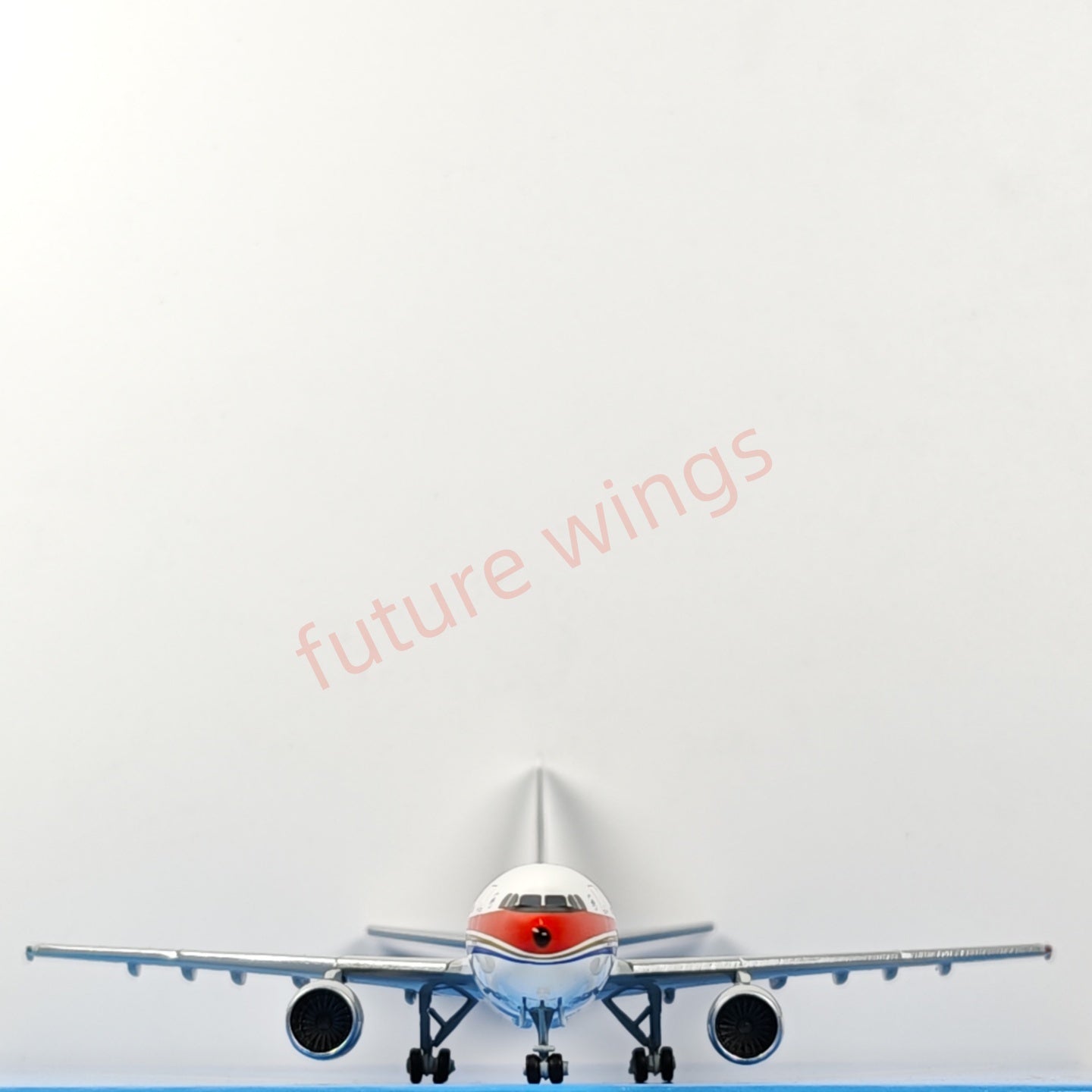 1:400 Jet Model China Eastern Airlines A300-600R B-2318 B-2330 Aircraft Model+Free Tractor