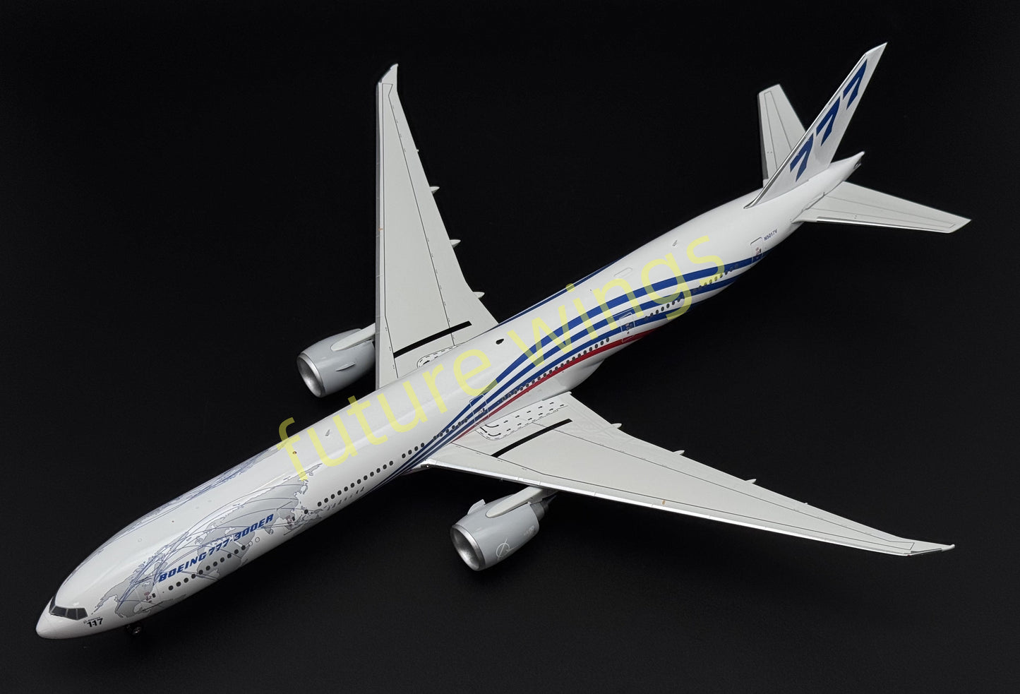 1:200 InFlight200* Boeing House Color B777-300ER N5017V Aircraft Model