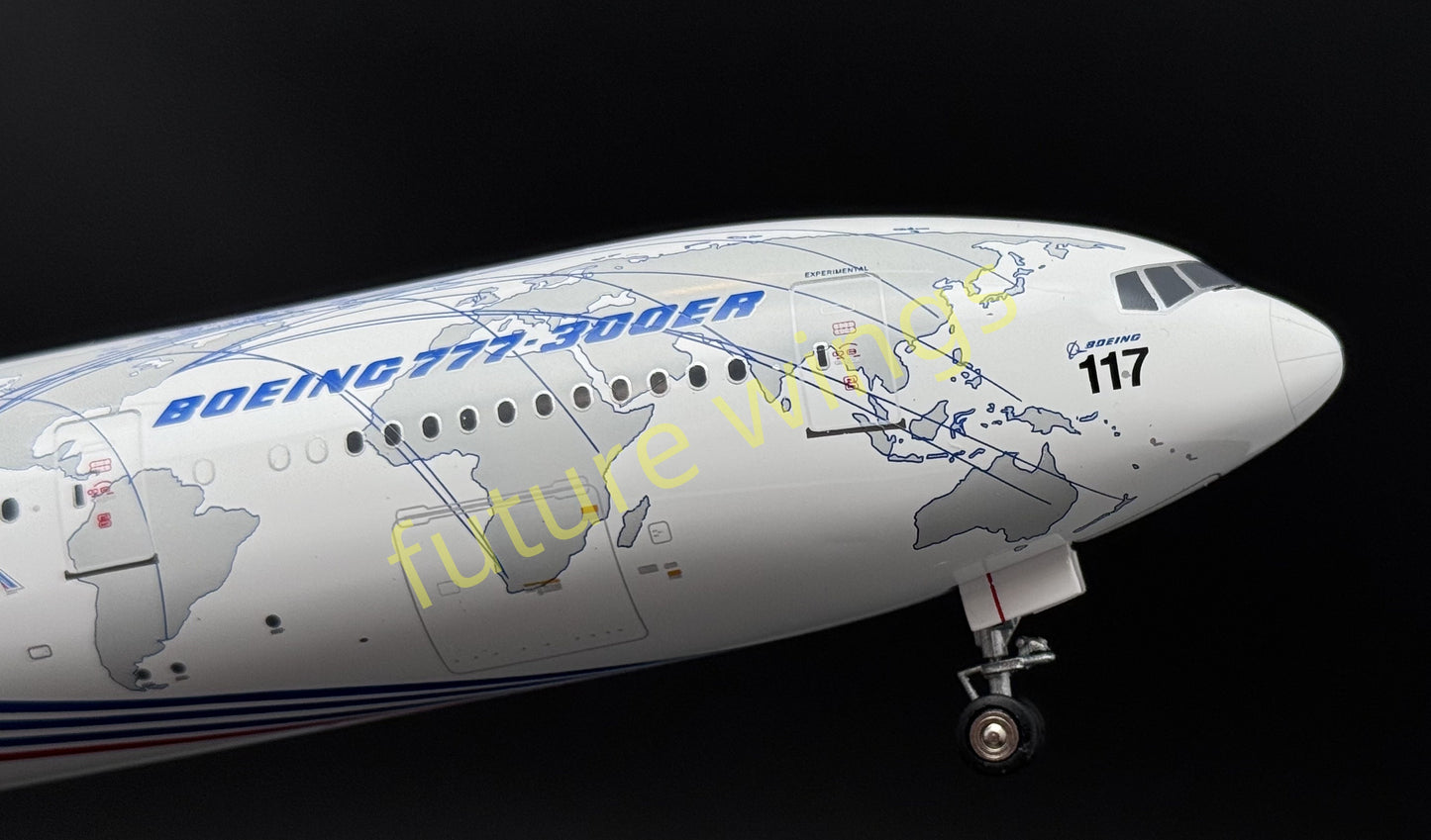 1:200 InFlight200* Boeing House Color B777-300ER N5017V Aircraft Model