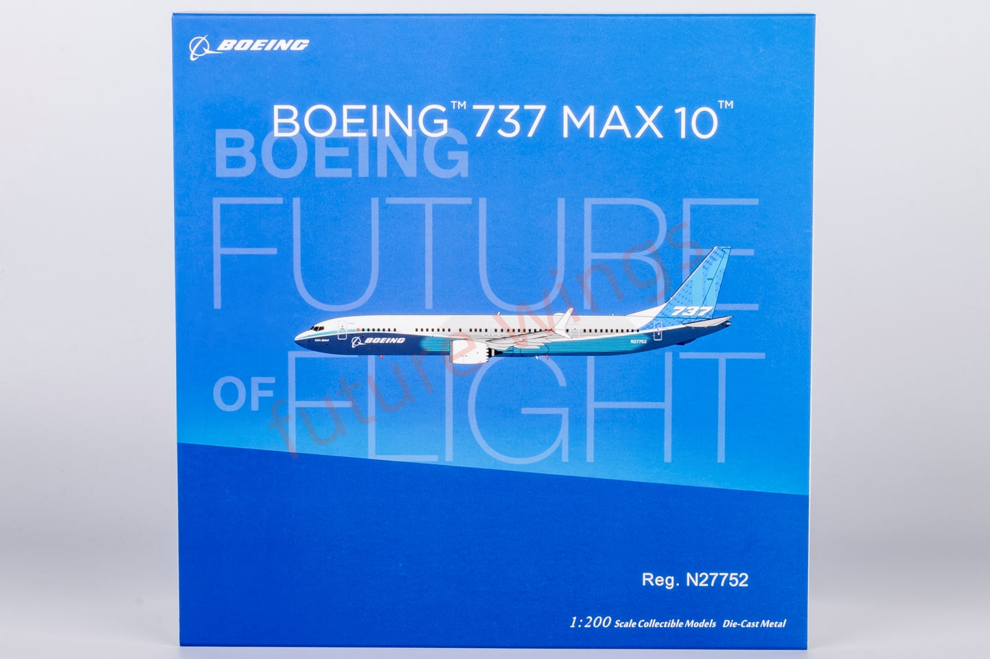 1:200 NG Models NG095006 Boeing House Color B737 MAX10 N27752 Aircraft Model