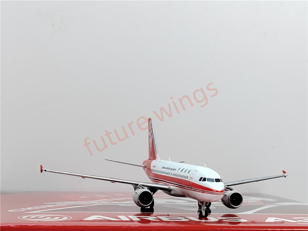 1:400 C model China United Airlines A319 B-4090 B-4091 B-4092 Aircraft Model+Free Tractor
