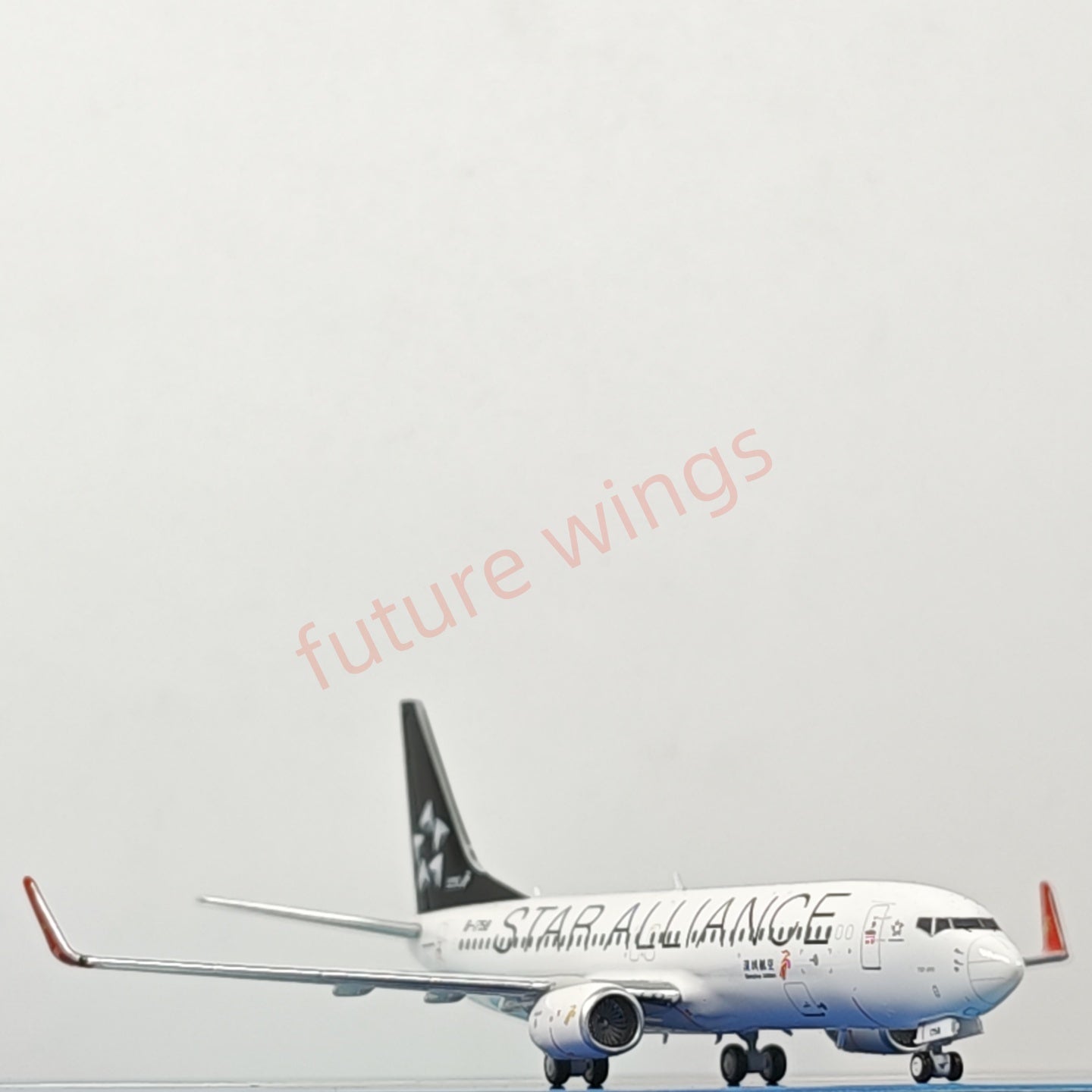 1:400 AeroPolaris ShenZhen Airlines B737-800 B-1757 B-1758 “STAR ALLIANCE”Aircraft Model+Free Tracto