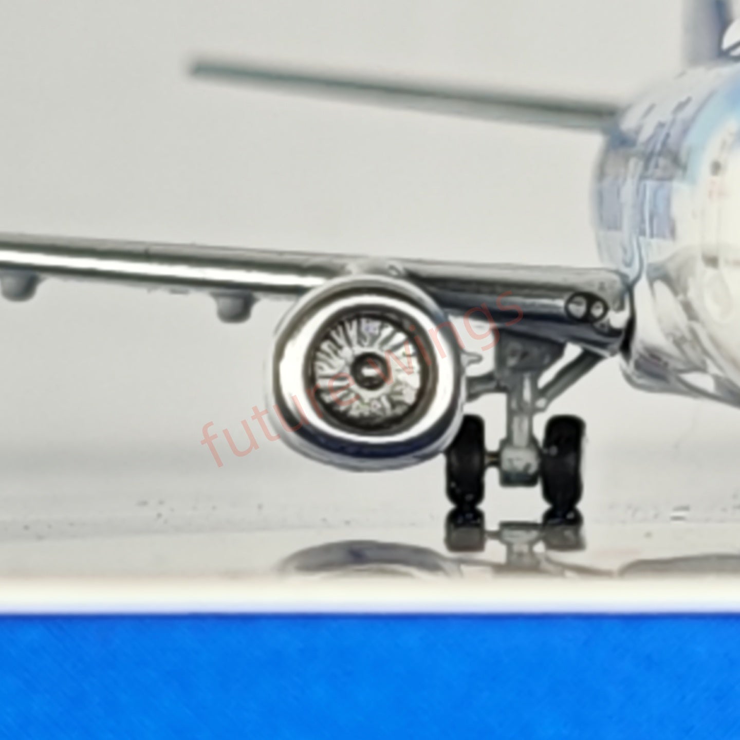 1:400 C Model WestJet Airlines B737-800 C-GWSZ Aircraft Model+Free Tractor