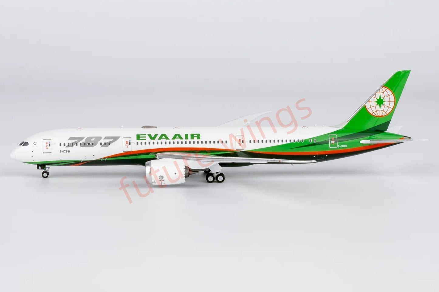 1:400 NG Models NG55142 EVA Air B787-9 B-17881 Aircraft Model+Free Tractor