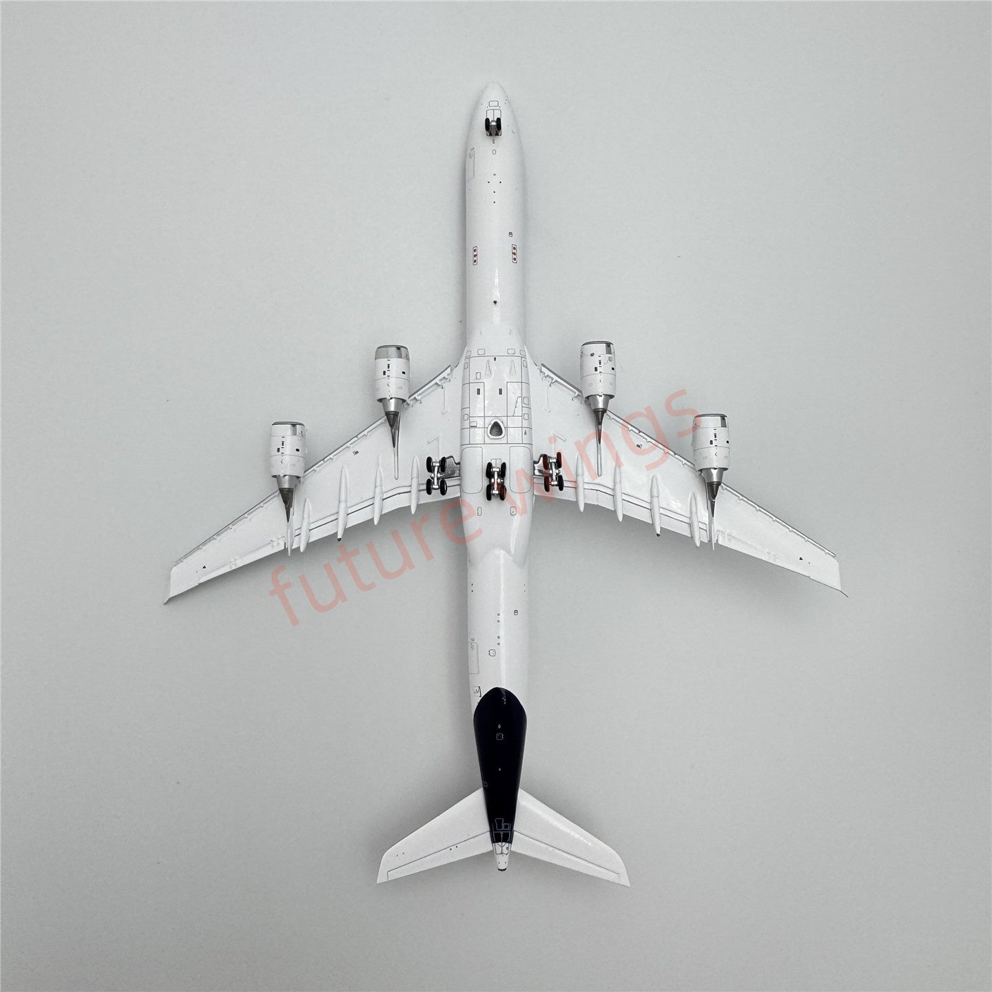 1:400 YY Wings Lufthansa Airlines A340-600 D-AIHF/D-AIHK Aircraft Model+Free Tractor