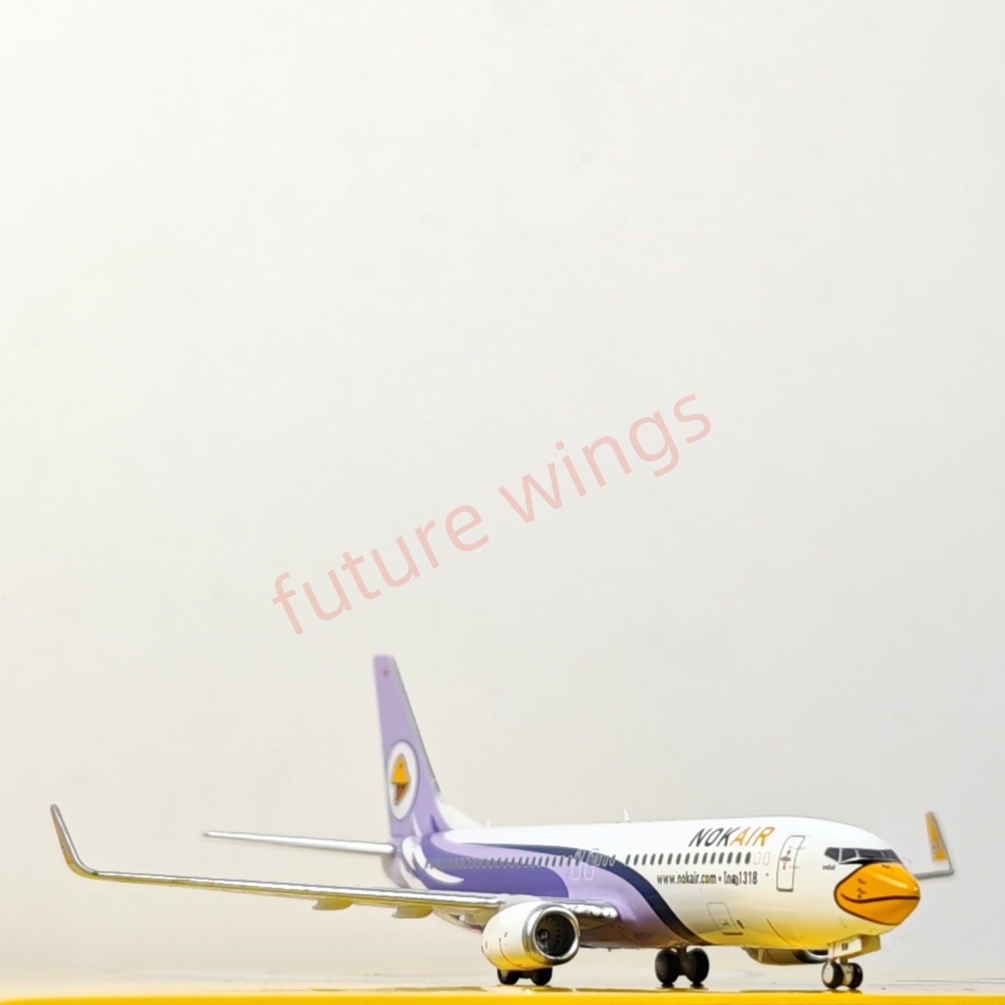 1:400 PandaModel NOK Air B737-800 HS-DBN Aircraft Model+Free Tractor