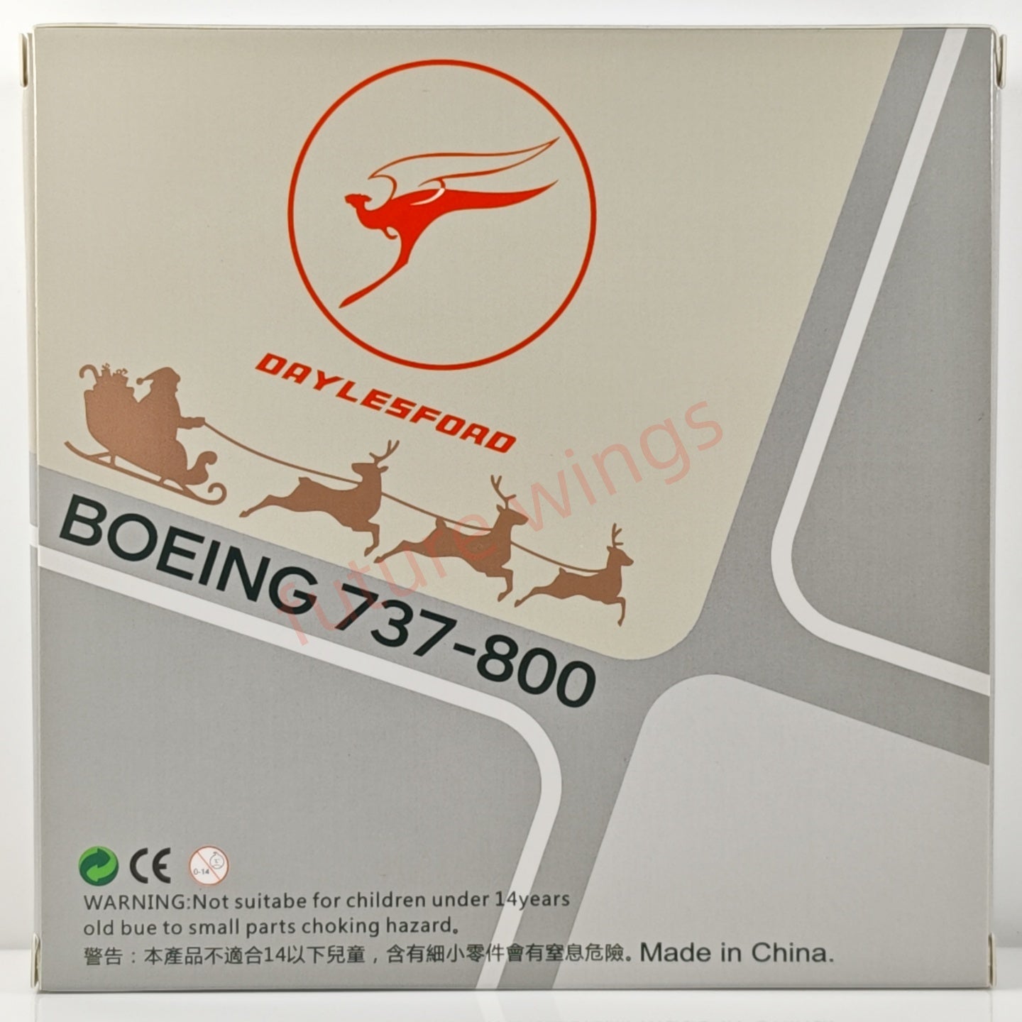1:400 PandaModel Qantas Airways B737-800 VH-VZX Aircraft Model+Free Tractor