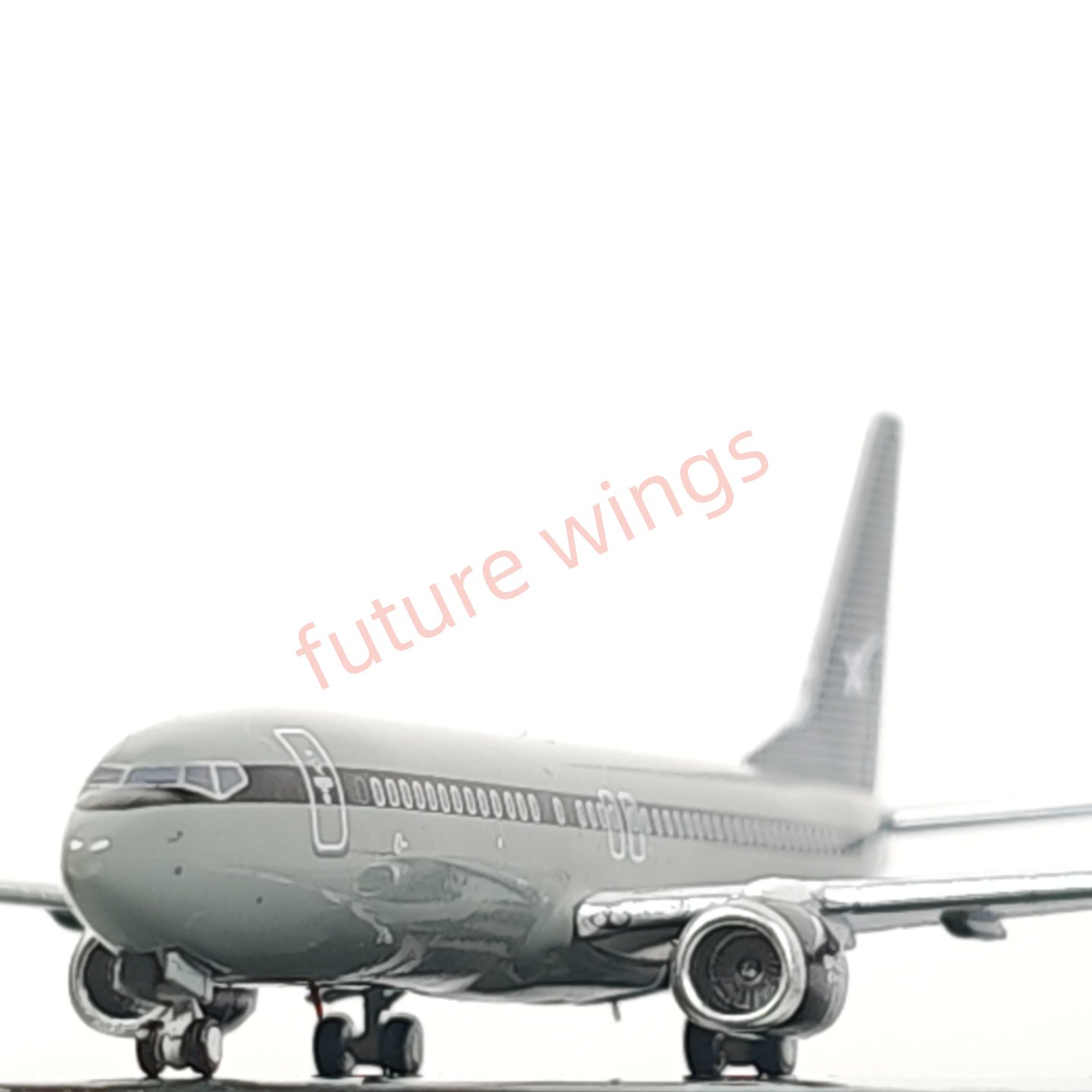 1:400 PandaModel SpaceX B737-800 N154TS Aircraft Model+Free Tractor
