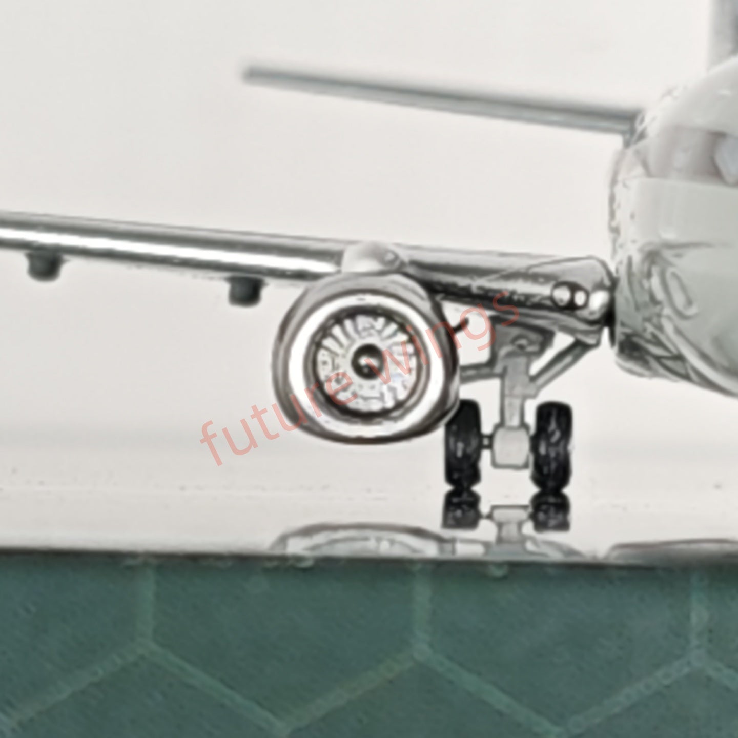 1:400 PandaModel SpaceX B737-800 N154TS Aircraft Model+Free Tractor