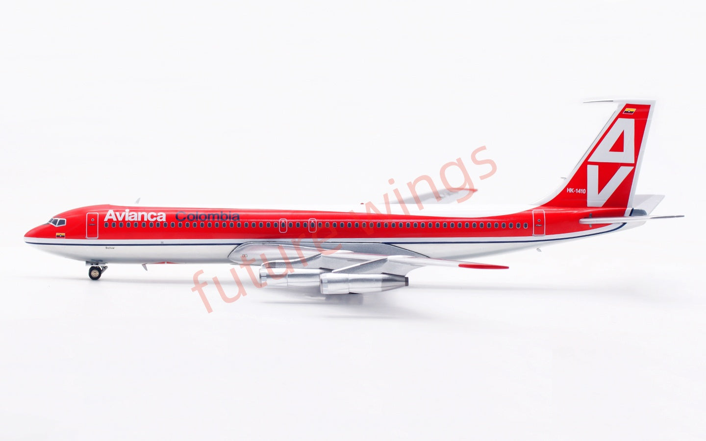 1:200 InFlight200 Avianca Colombia B707-300 HK-1410 Diecast Aircraft Model