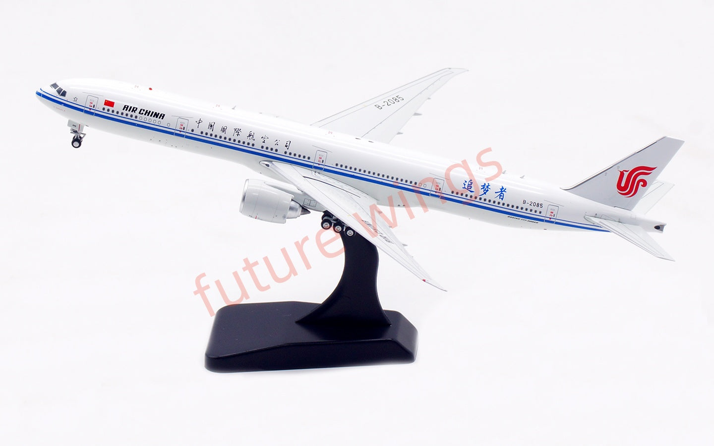 1:400 Aviation400 Air China B777-300ER B-2085 Aircraft Model Free Tractor+Stand