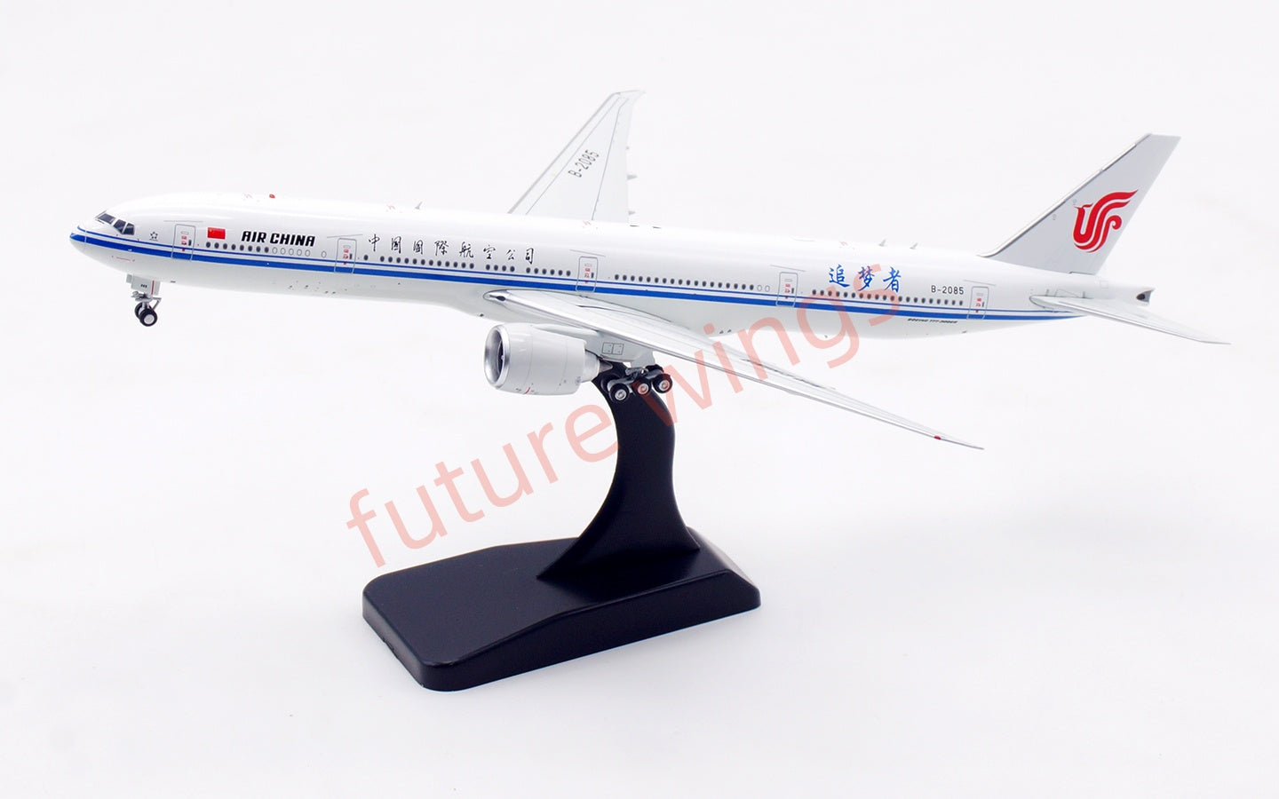 1:400 Aviation400 Air China B777-300ER B-2085 Aircraft Model Free Tractor+Stand