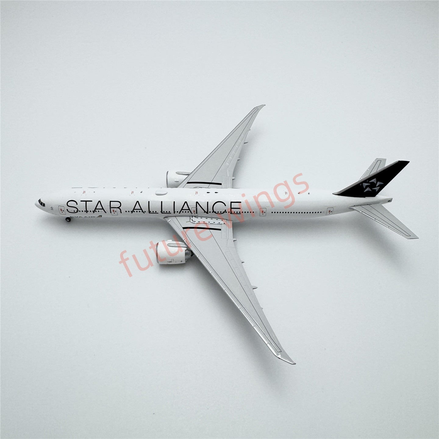 1:400 Geministar EVA Air B777-300ER B-16715 B-16701 "STAR ALLIANCE" Aircraft Model+Free Tractor