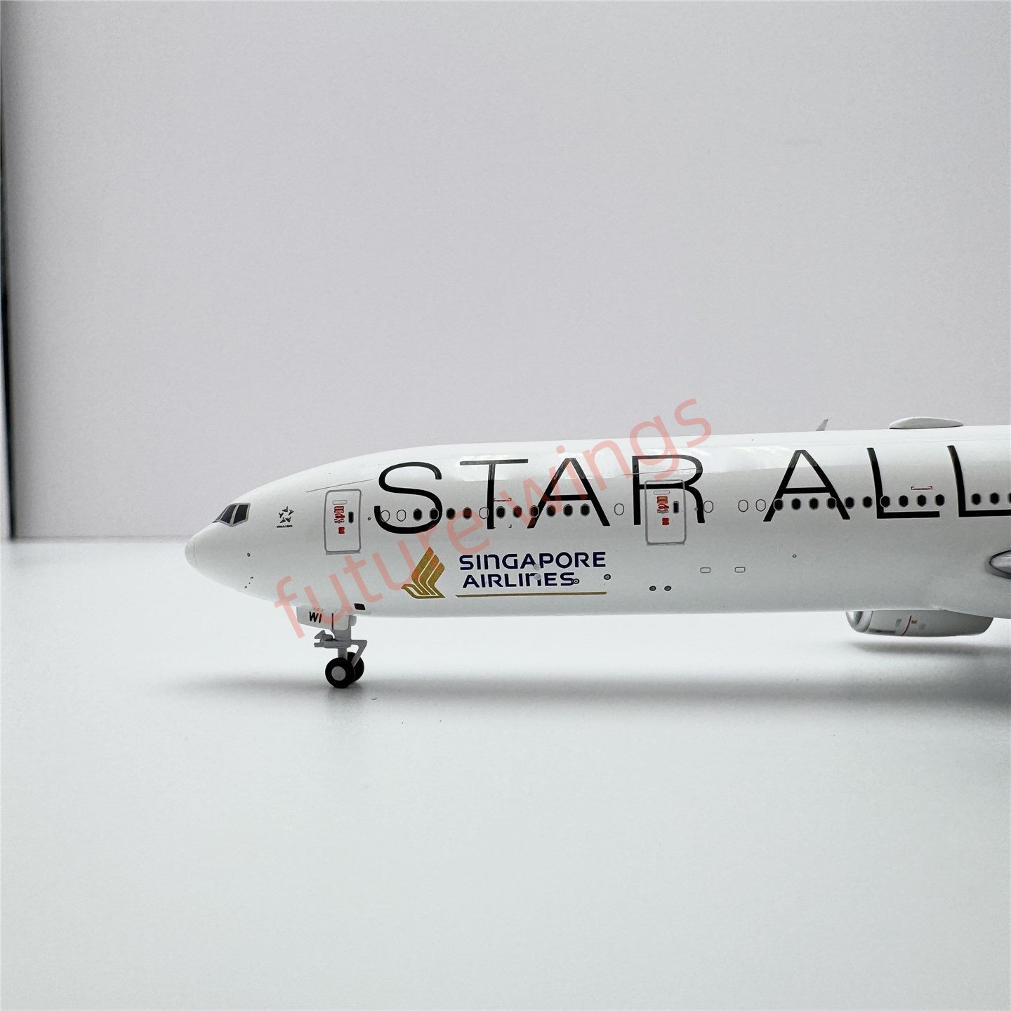 1:400 Geministar Singapore Airlines B777-300ER 9V-SWI 9V-SWM 9V-SWJ "STAR ALLIANCE" Aircraft Model+Free Tractor