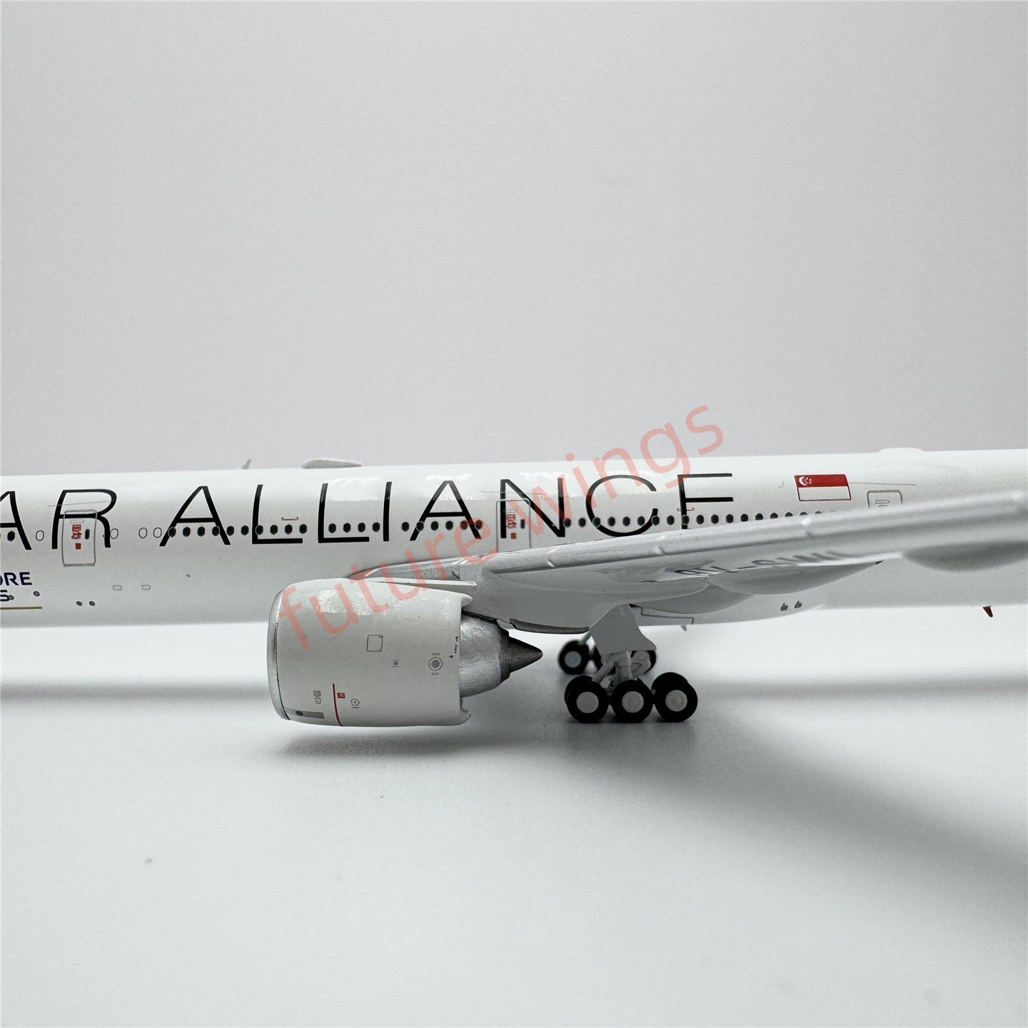 1:400 Geministar Singapore Airlines B777-300ER 9V-SWI 9V-SWM 9V-SWJ "STAR ALLIANCE" Aircraft Model+Free Tractor
