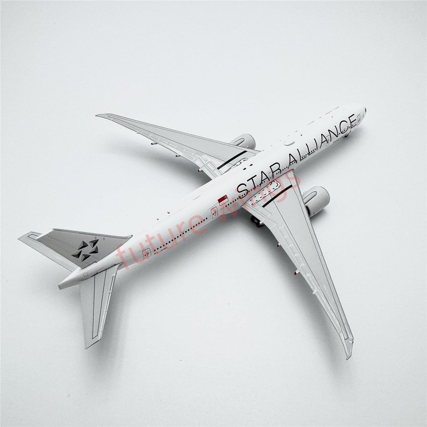 1:400 Geministar Singapore Airlines B777-300ER 9V-SWI 9V-SWM 9V-SWJ "STAR ALLIANCE" Aircraft Model+Free Tractor