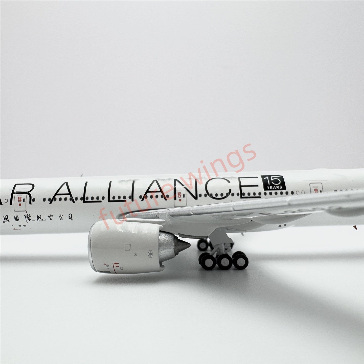 1:400 Geministar Air China B777-300ER B-2032 "STAR ALLIANCE" Aircraft Model+Free Tractor