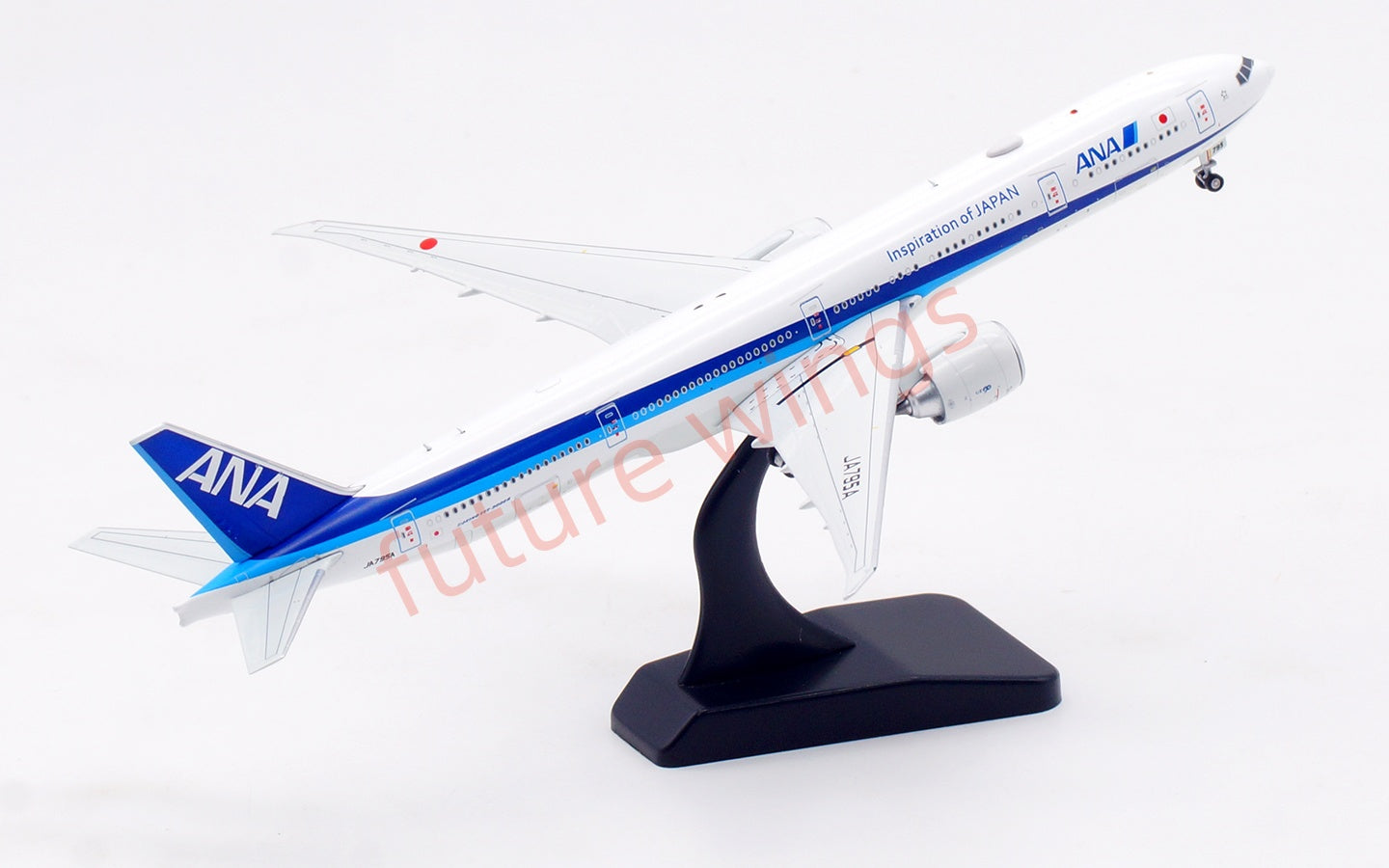 1:400 Aviation400 ANA B777-300ER JA795A Aircraft Model Free Tractor+Stand