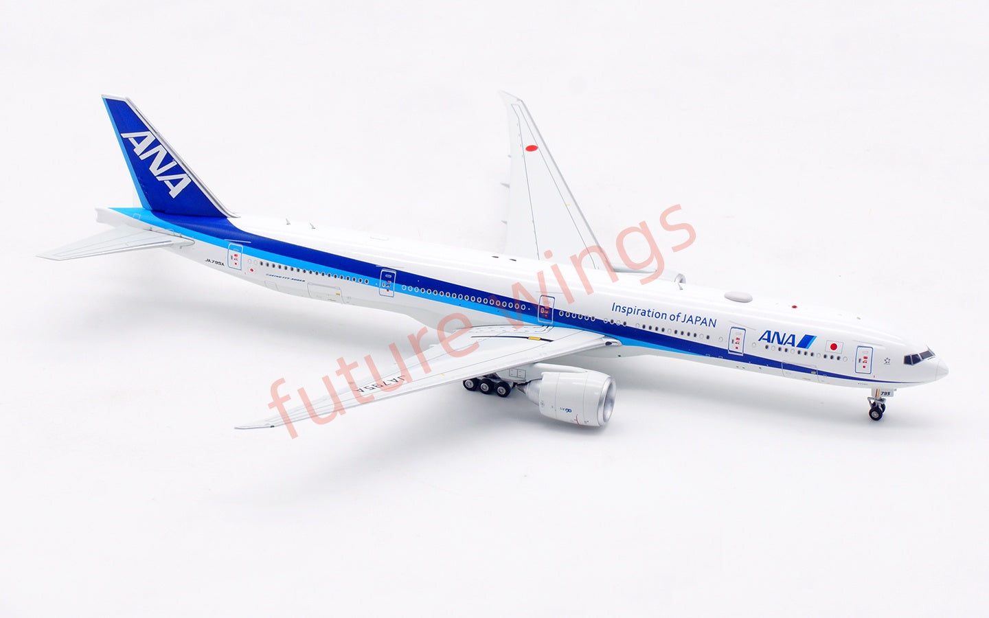 1:400 Aviation400 ANA B777-300ER JA795A Aircraft Model Free Tractor+Stand