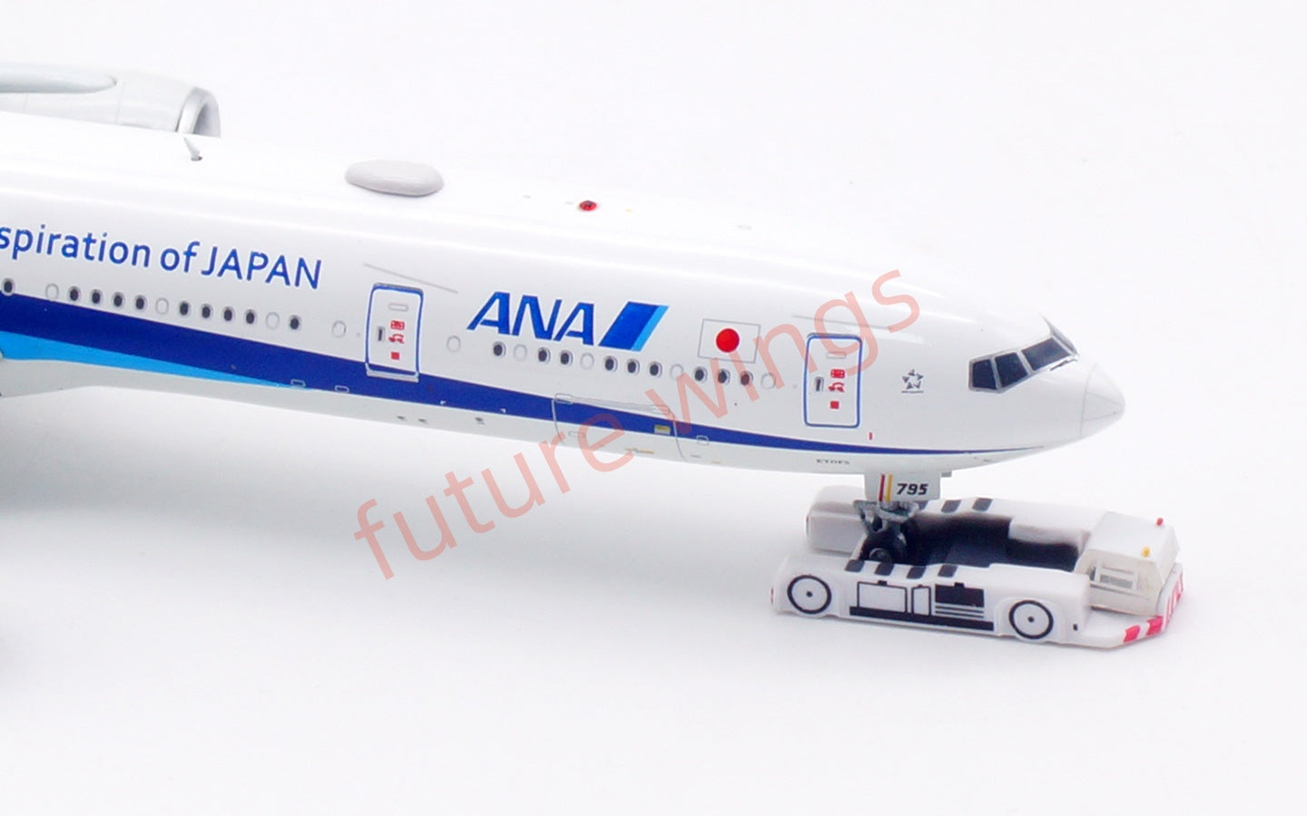 1:400 Aviation400 ANA B777-300ER JA795A Aircraft Model Free Tractor+Stand