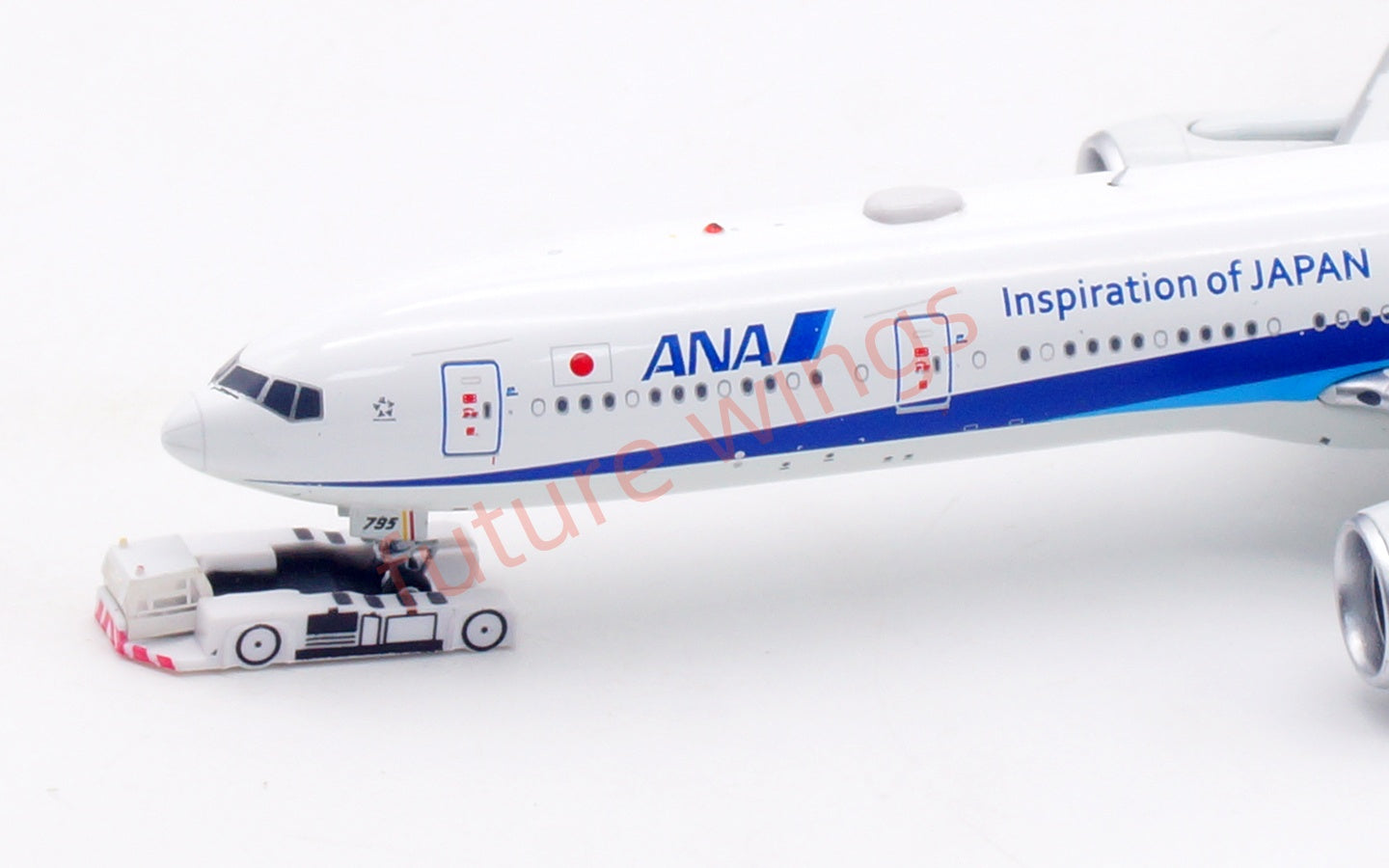 1:400 Aviation400 ANA B777-300ER JA795A Aircraft Model Free Tractor+Stand